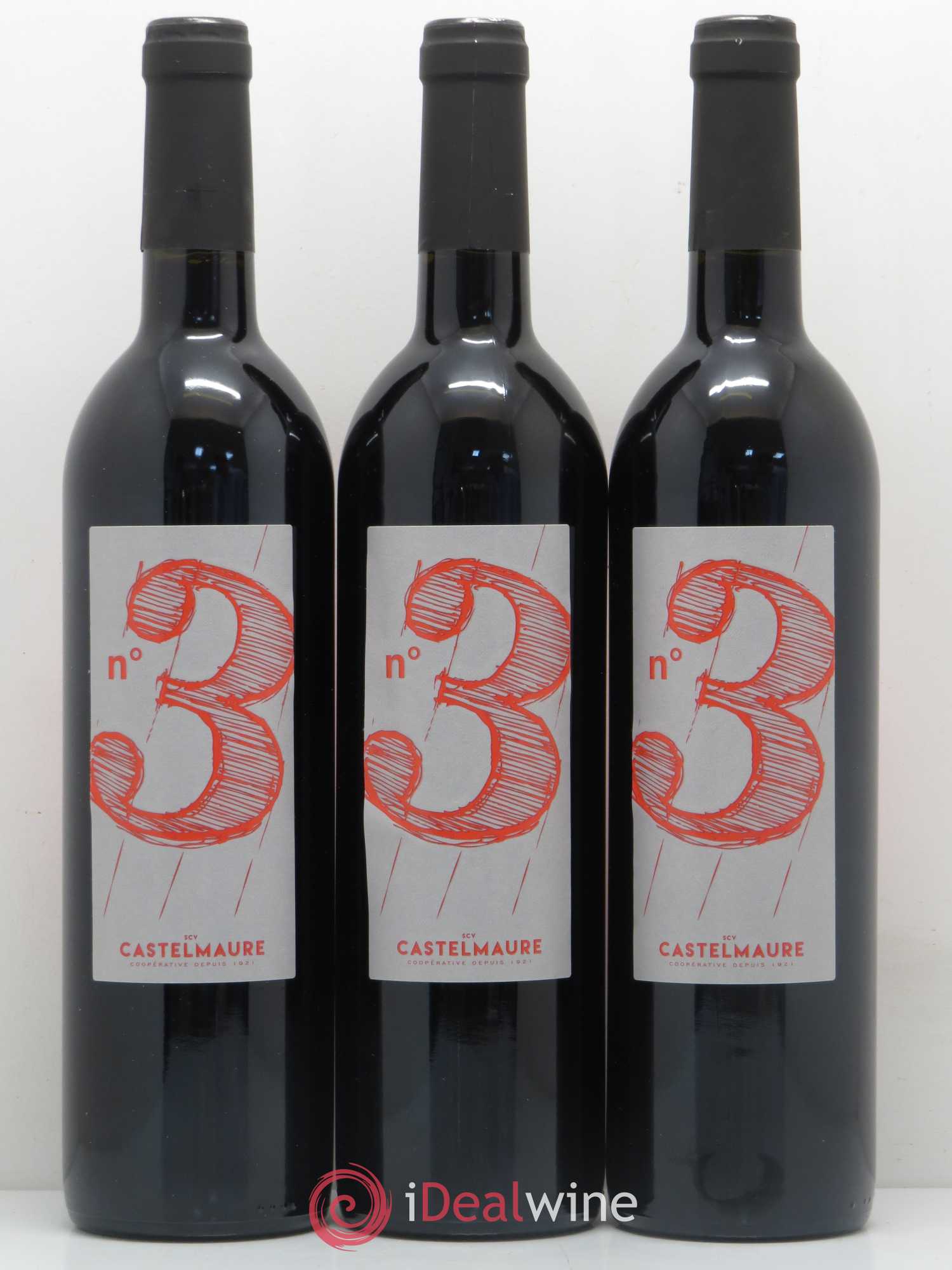Corbières Cuvée n. 3 Castelmaure 2015 - Posten von 6 Flaschen - 1