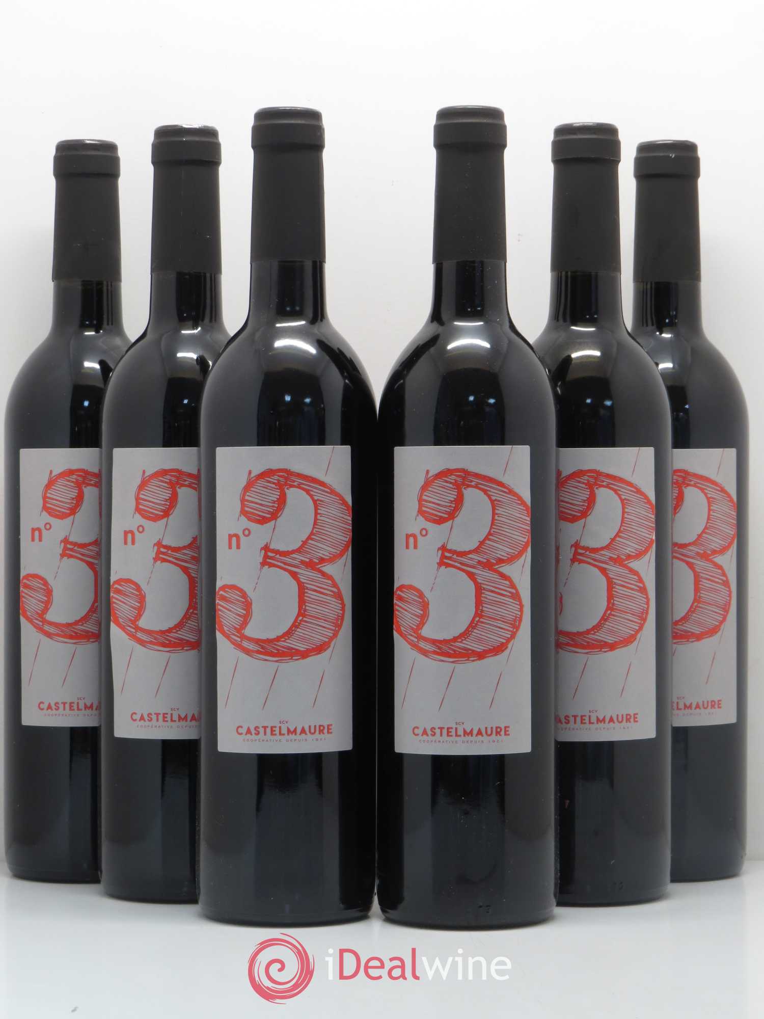 Corbières Cuvée n. 3 Castelmaure 2015 - Posten von 6 Flaschen - 0
