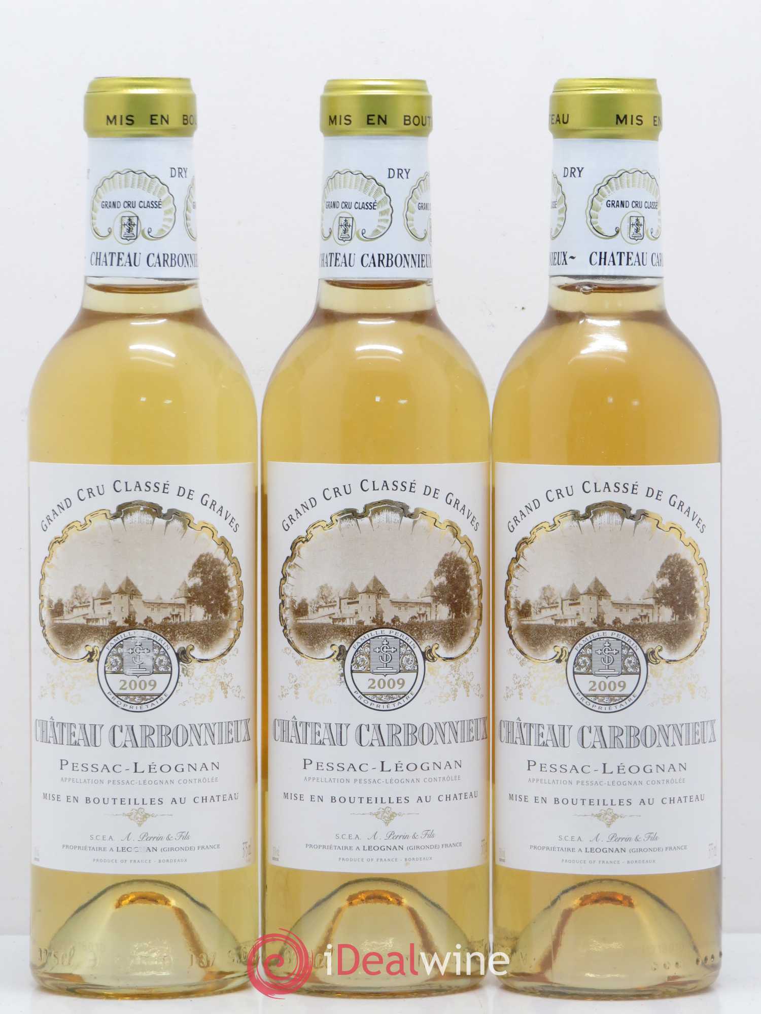 Château Carbonnieux Cru Classé de Graves (sans prix de réserve) 2009 - Lot de 24 demi bouteilles - 1