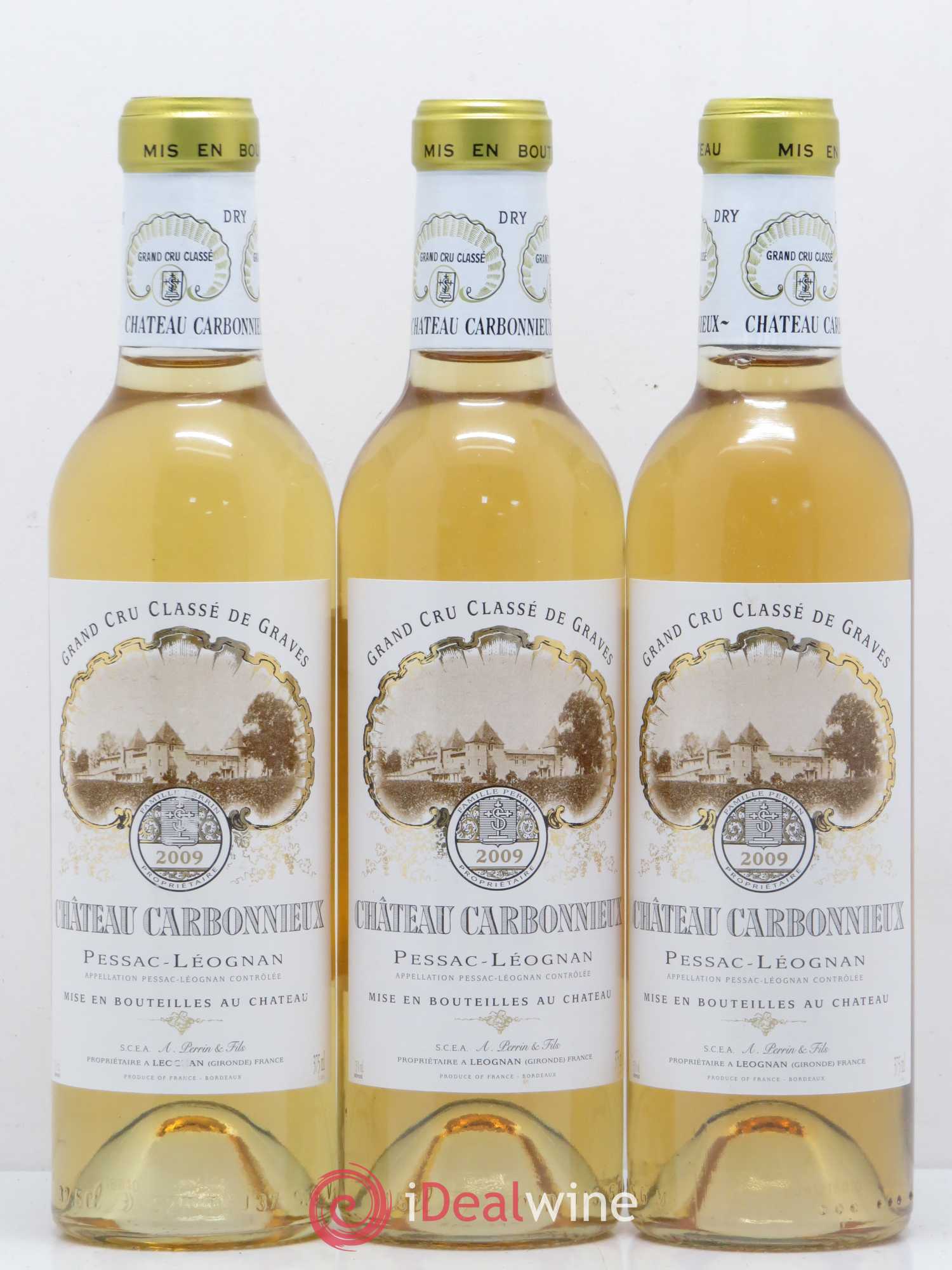 Château Carbonnieux Cru Classé de Graves (sans prix de réserve) 2009 - Lot de 24 demi bouteilles - 2