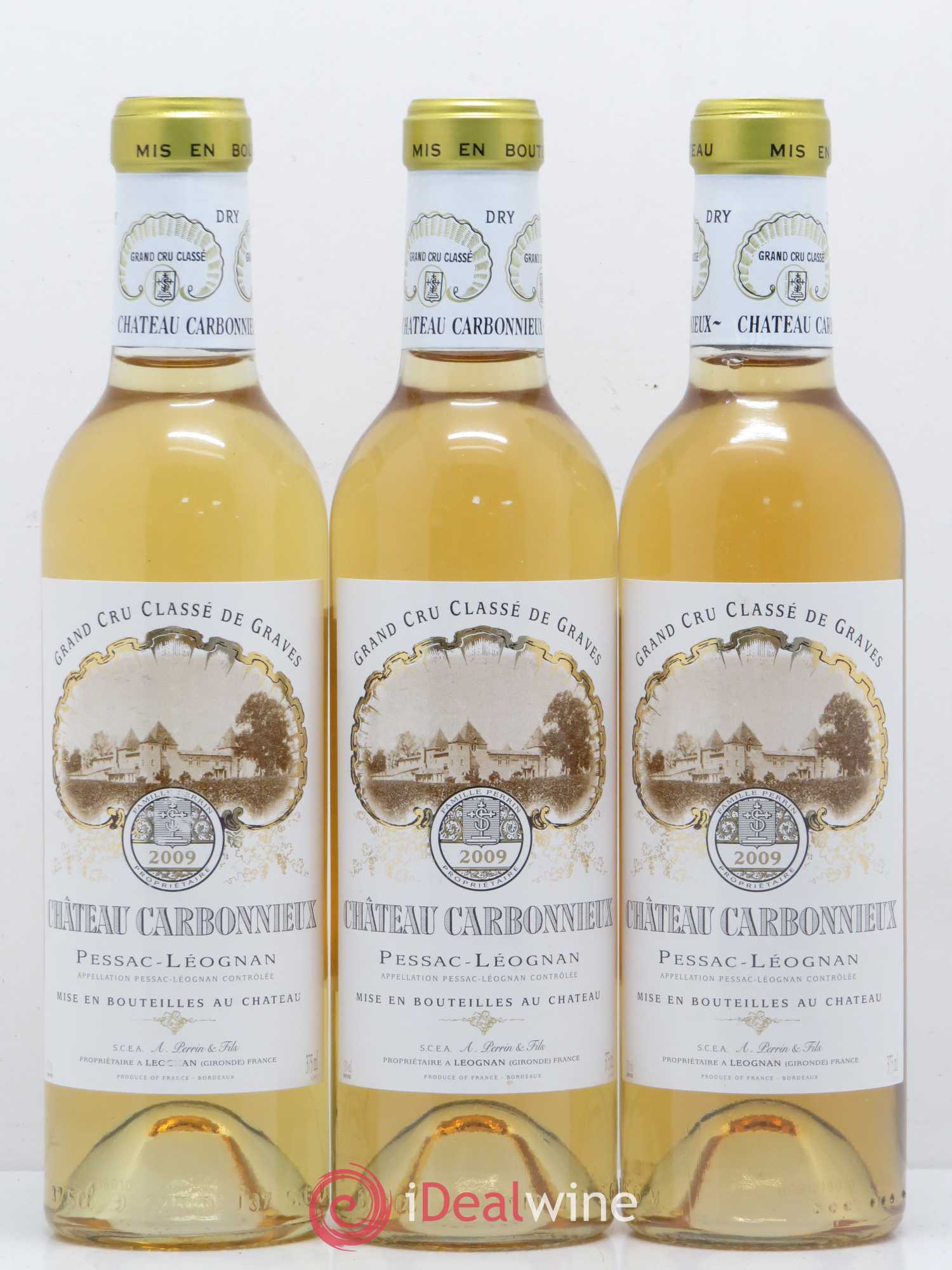 Château Carbonnieux Cru Classé de Graves (sans prix de réserve) 2009 - Lot de 24 demi bouteilles - 3