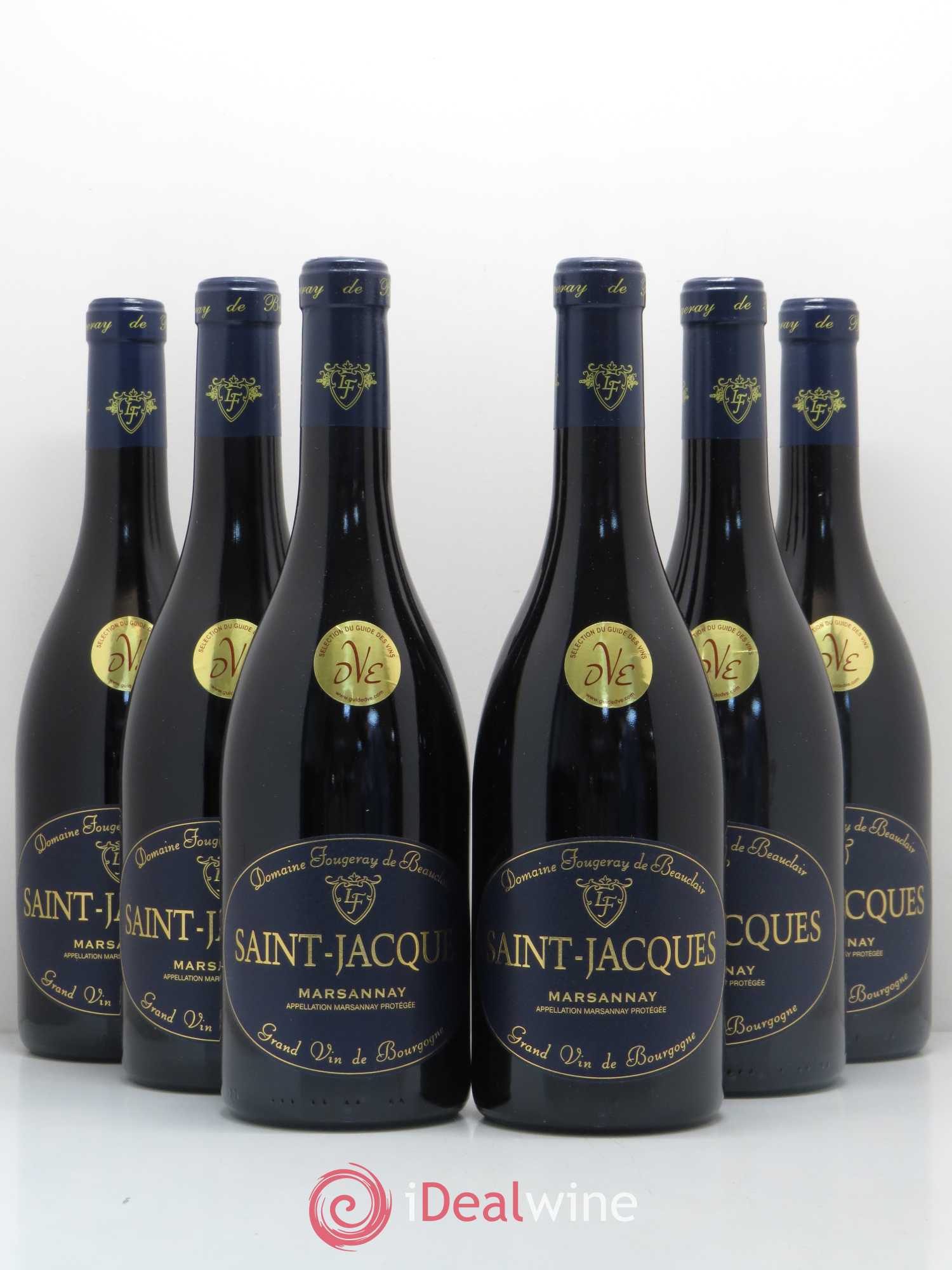 Marsannay Les Saint-Jacques Domaine Fougeray de Beauclair (sans prix de réserve) 2015 - Posten von 6 Flaschen - 0