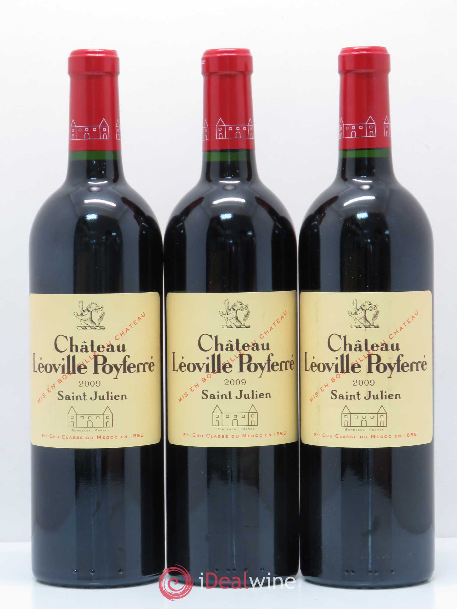 Château Léoville Poyferré 2ème Grand Cru Classé 2009 - Lot de 6 bouteilles - 3