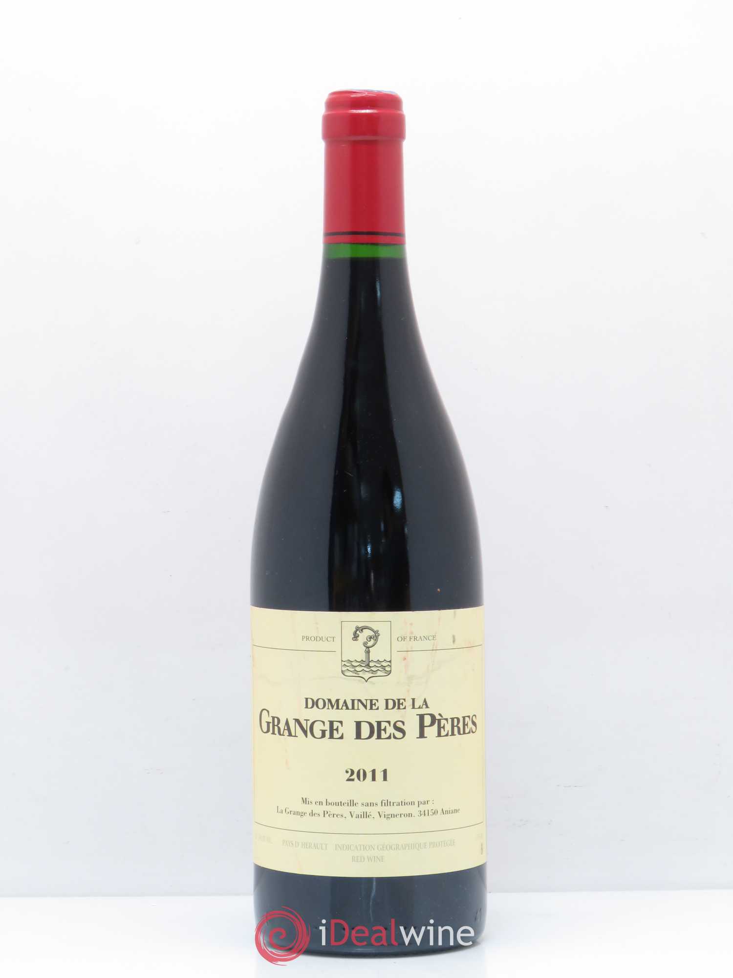 Pays d'Hérault Grange des Pères Laurent Vaillé 2011 - Lot de 1 bouteille - 0