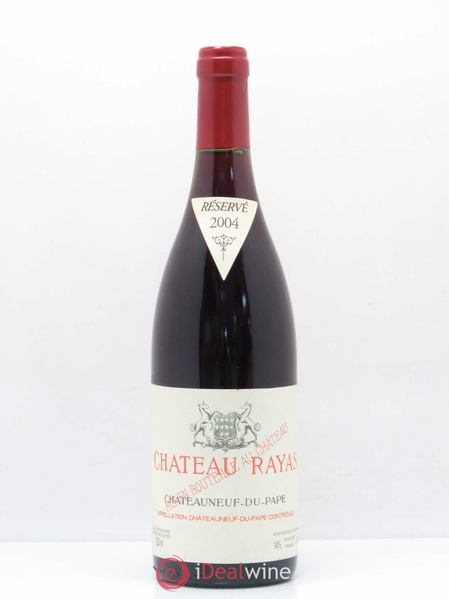 Châteauneuf-du-Pape Château Rayas Emmanuel Reynaud 2004 - Lot de 1 bouteille - 0