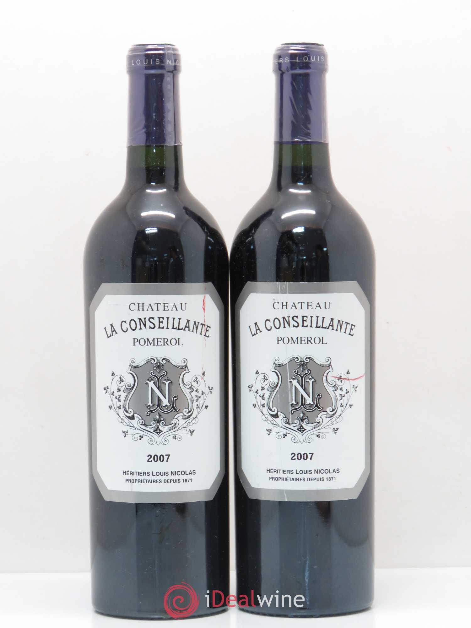 Château la Conseillante 2007 - Lot de 2 bouteilles - 0