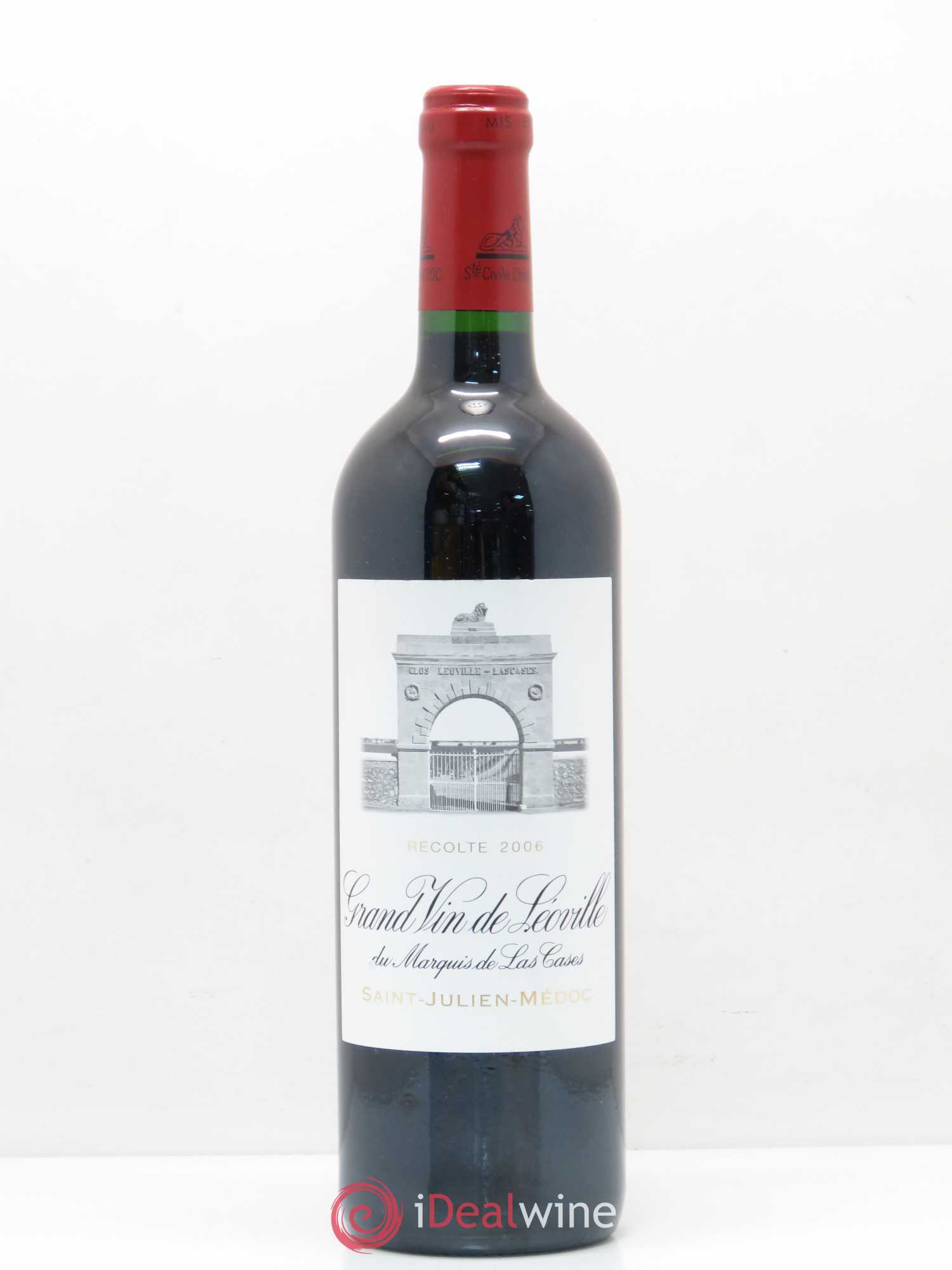 Château Léoville Las Cases 2ème Grand Cru Classé 2006 - Lot de 1 bouteille - 0