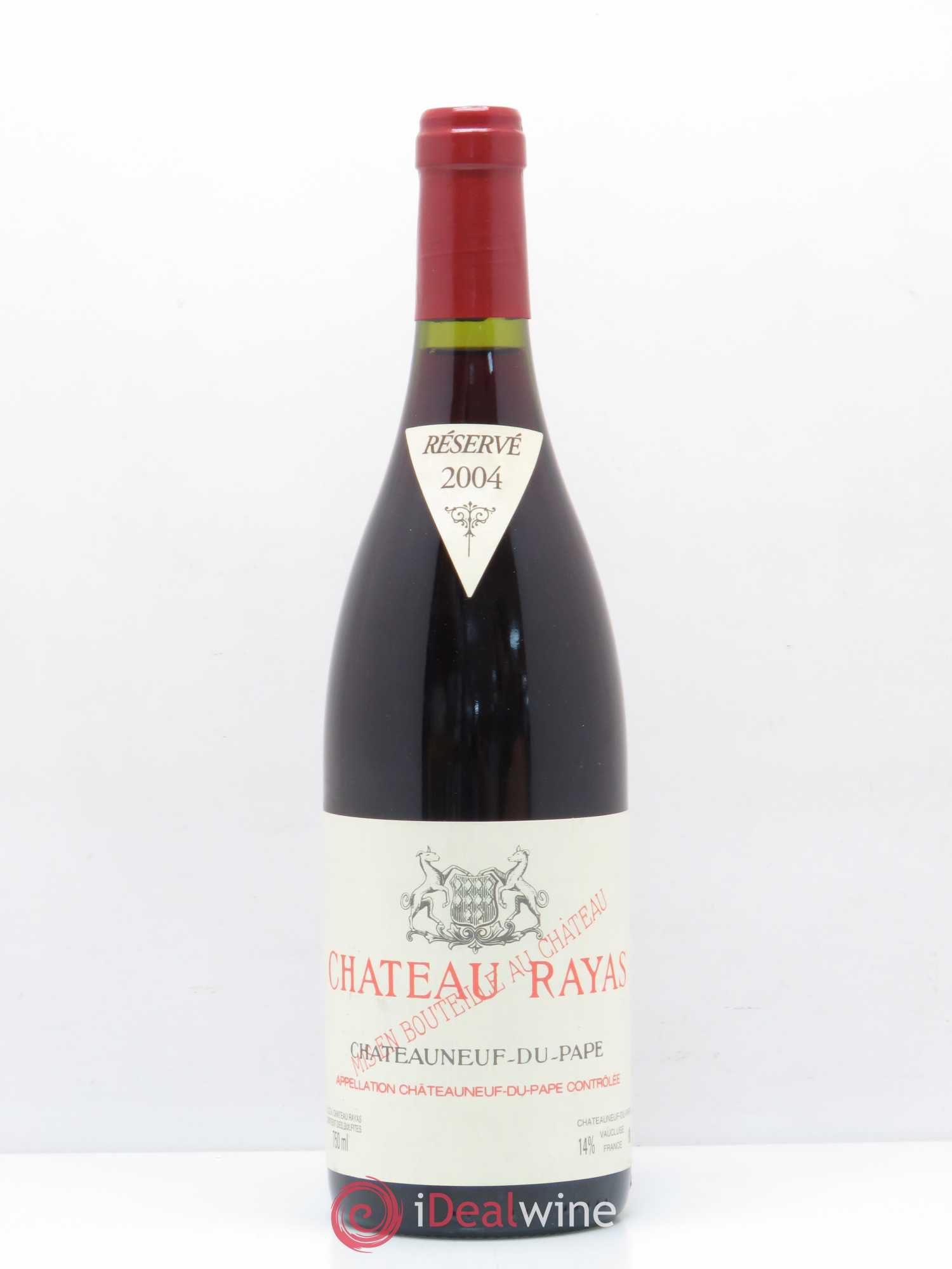 Châteauneuf-du-Pape Château Rayas Emmanuel Reynaud 2004 - Lot de 1 bouteille - 0