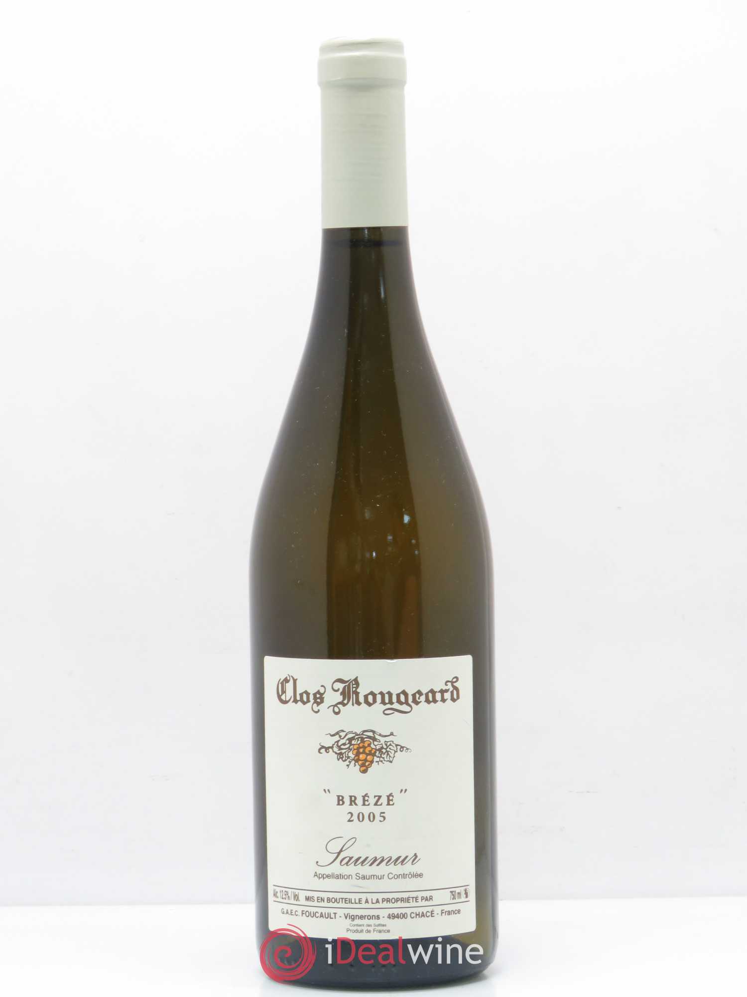 Saumur Brézé Clos Rougeard 2005 - Lot de 1 bouteille - 0