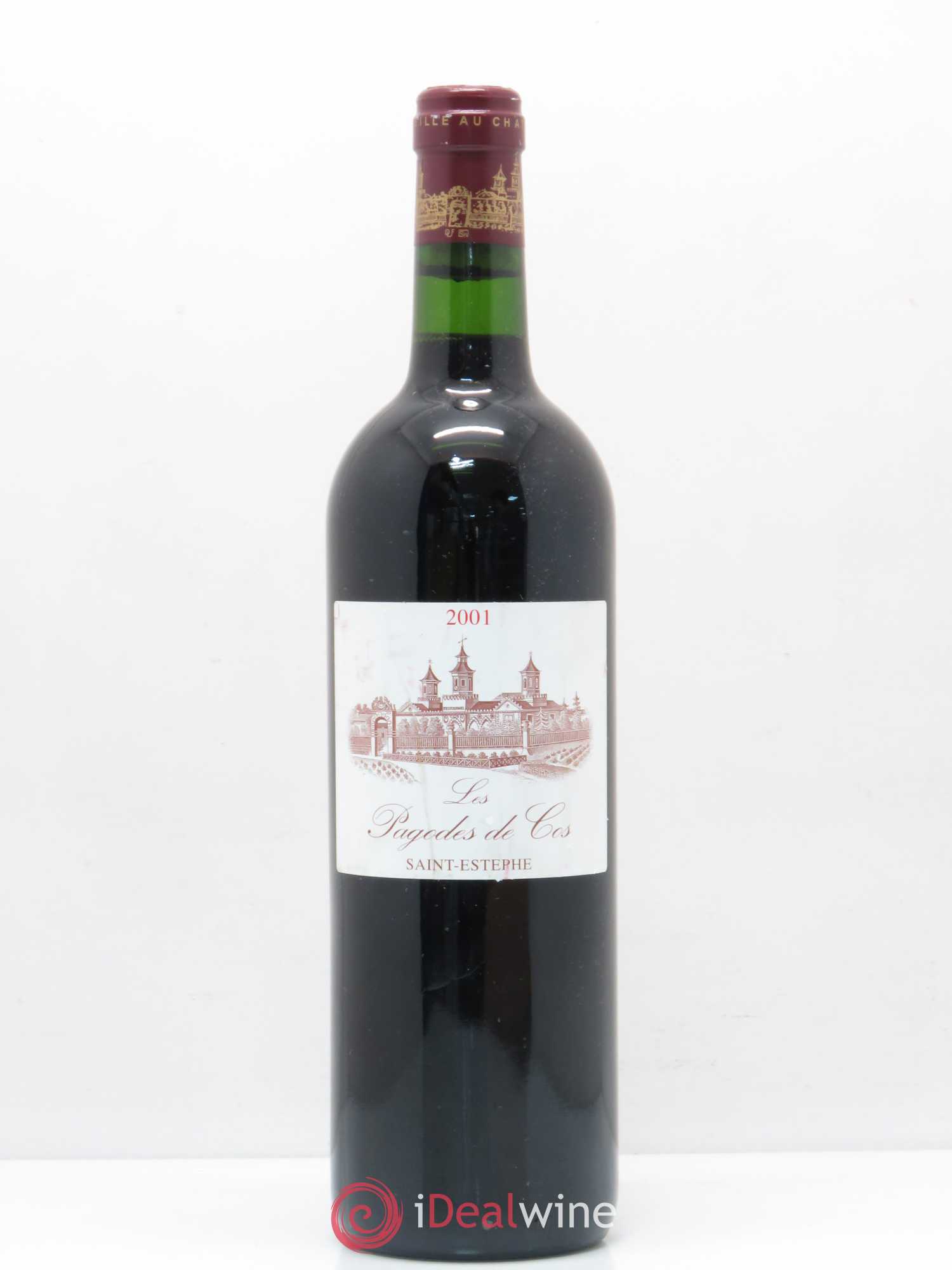 Les Pagodes de Cos Second Vin 2001 - Posten von 1 Flasche - 0