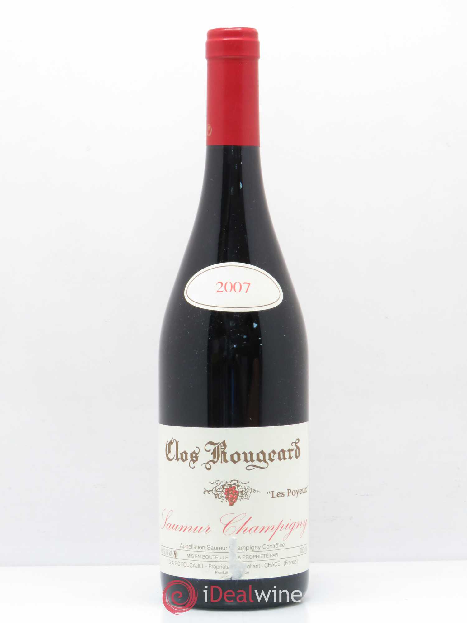 Saumur-Champigny Les Poyeux Clos Rougeard 2007 - Lot de 1 bouteille - 0