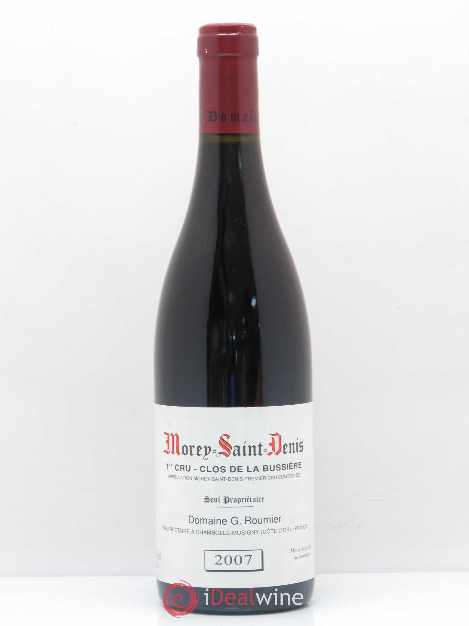 Morey-Saint-Denis 1er Cru Clos de la Bussière Georges Roumier (Domaine) 2007 - Lot de 1 bouteille - 0