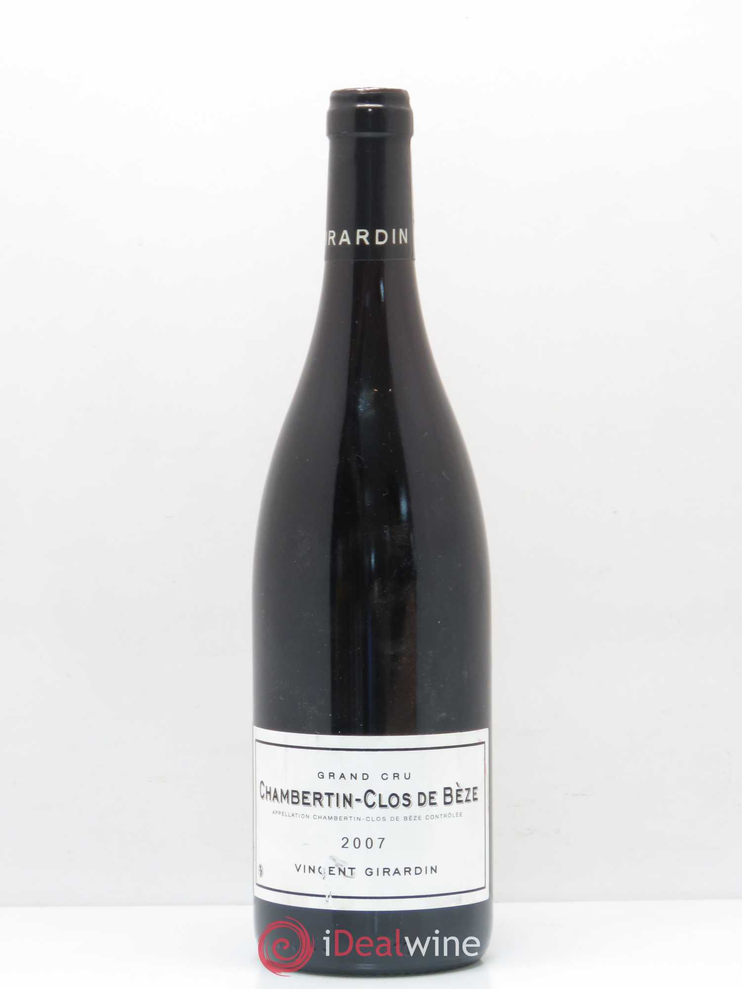 Chambertin Clos de Bèze Grand Cru Vincent Girardin 2007 - Lot de 1 bouteille - 0