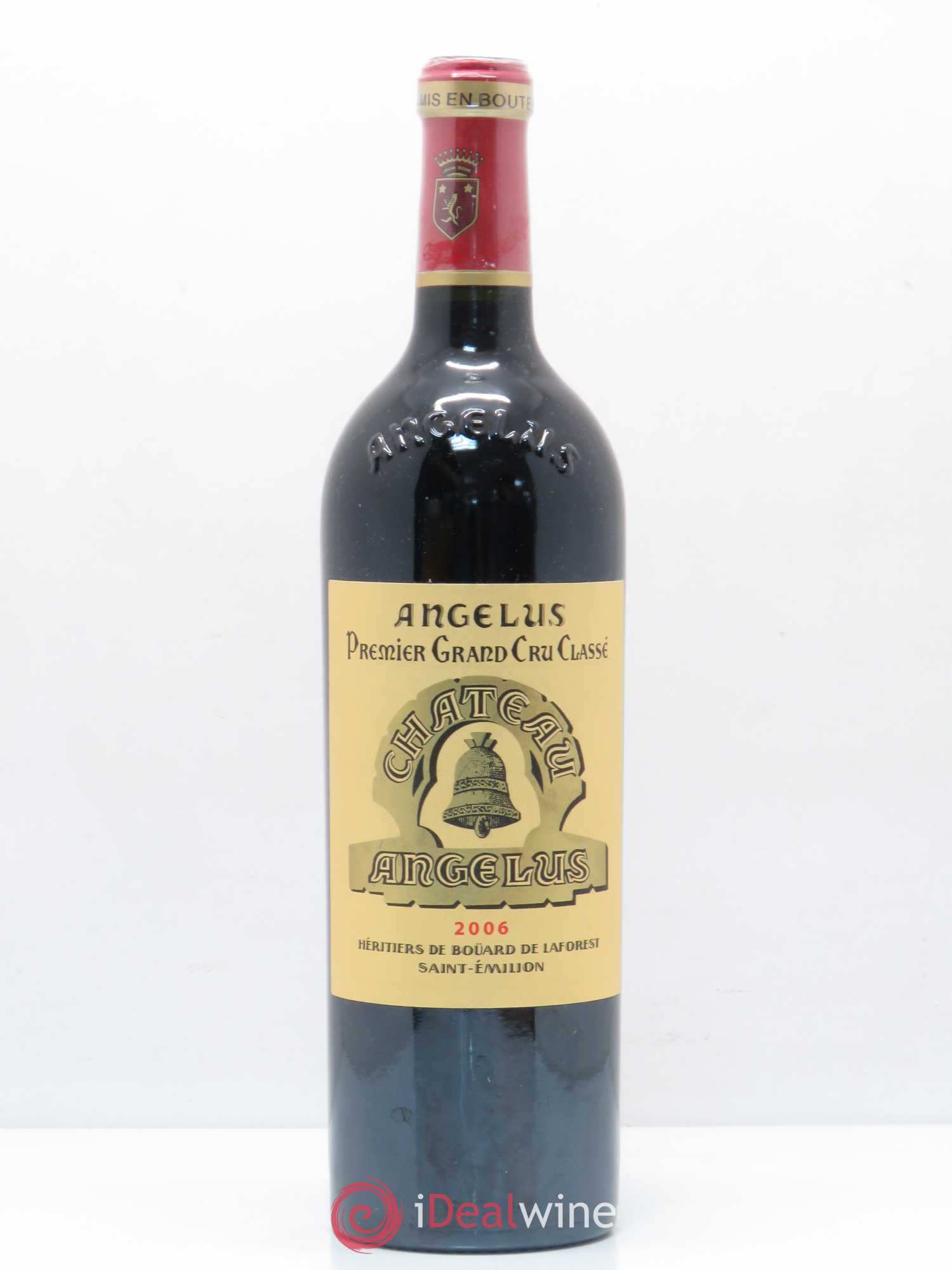 Château Angélus 1er Grand Cru Classé A 2006 - Lot de 1 bouteille - 0