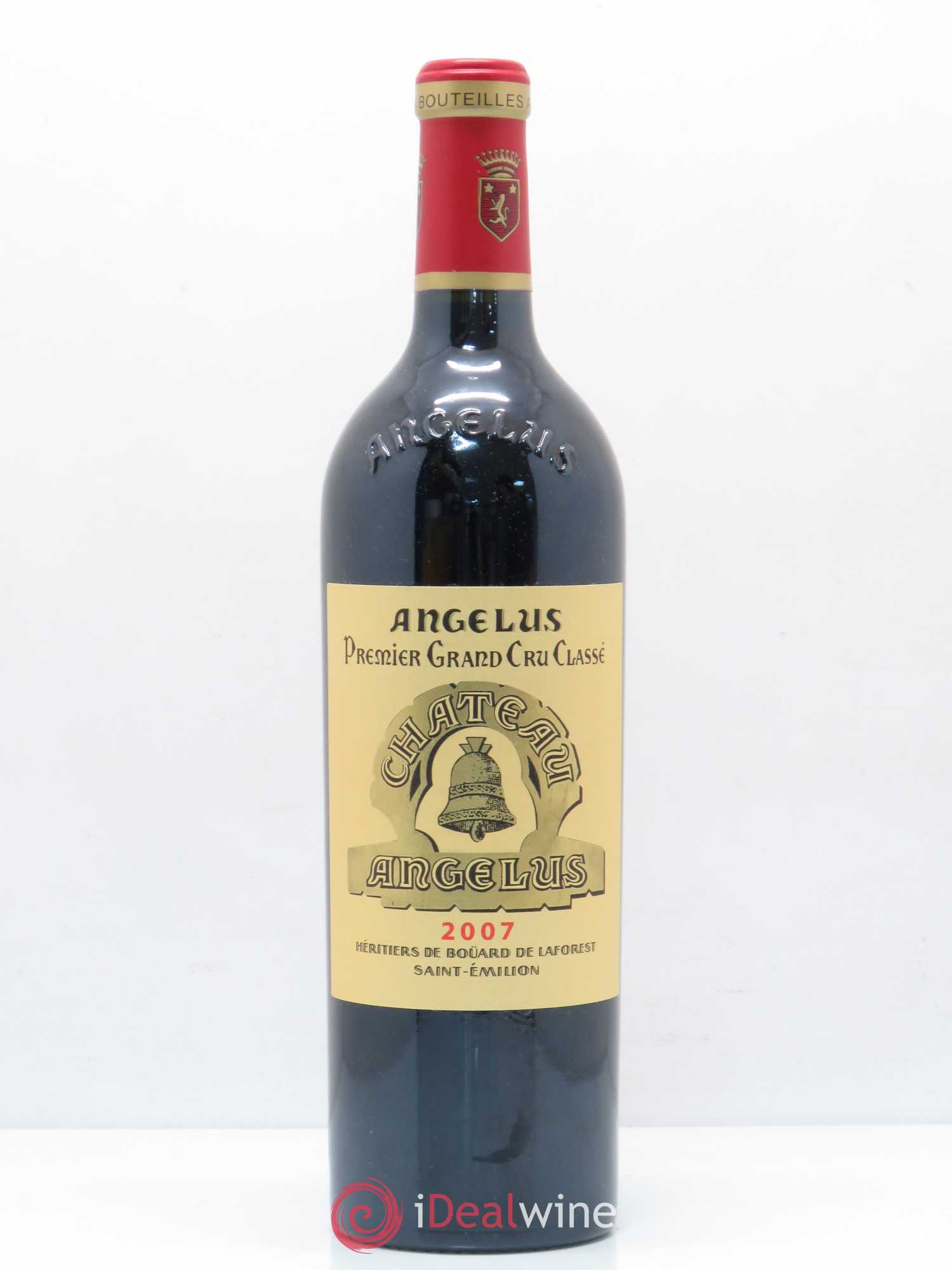 Château Angélus 1er Grand Cru Classé A 2007 - Lot de 1 bouteille - 0