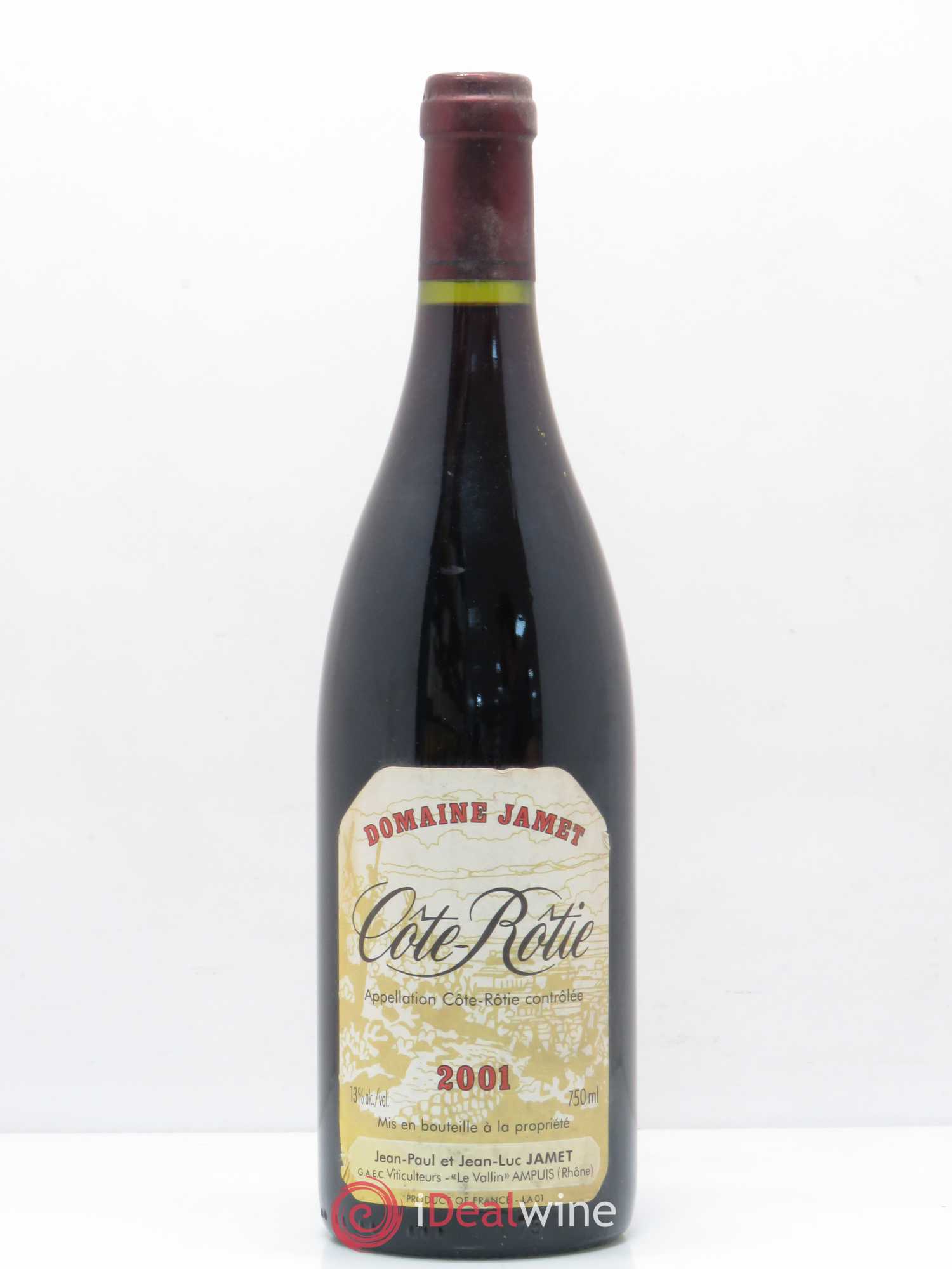 Côte-Rôtie Jamet (Domaine) 2001 - Lot de 1 bouteille - 0