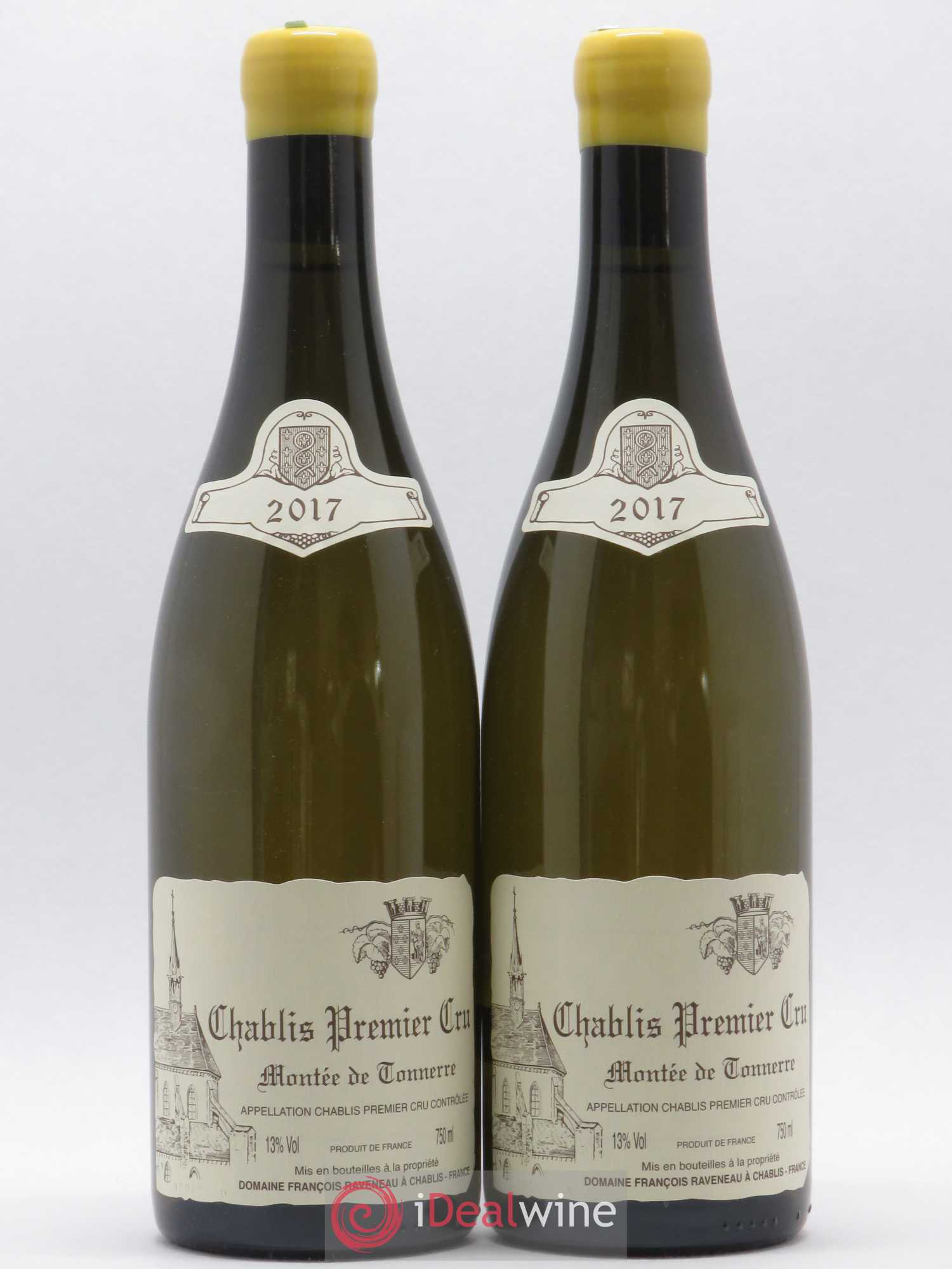 Chablis 1er Cru Montée de Tonnerre Raveneau (Domaine) 2017 - Lot de 2 bouteilles - 0