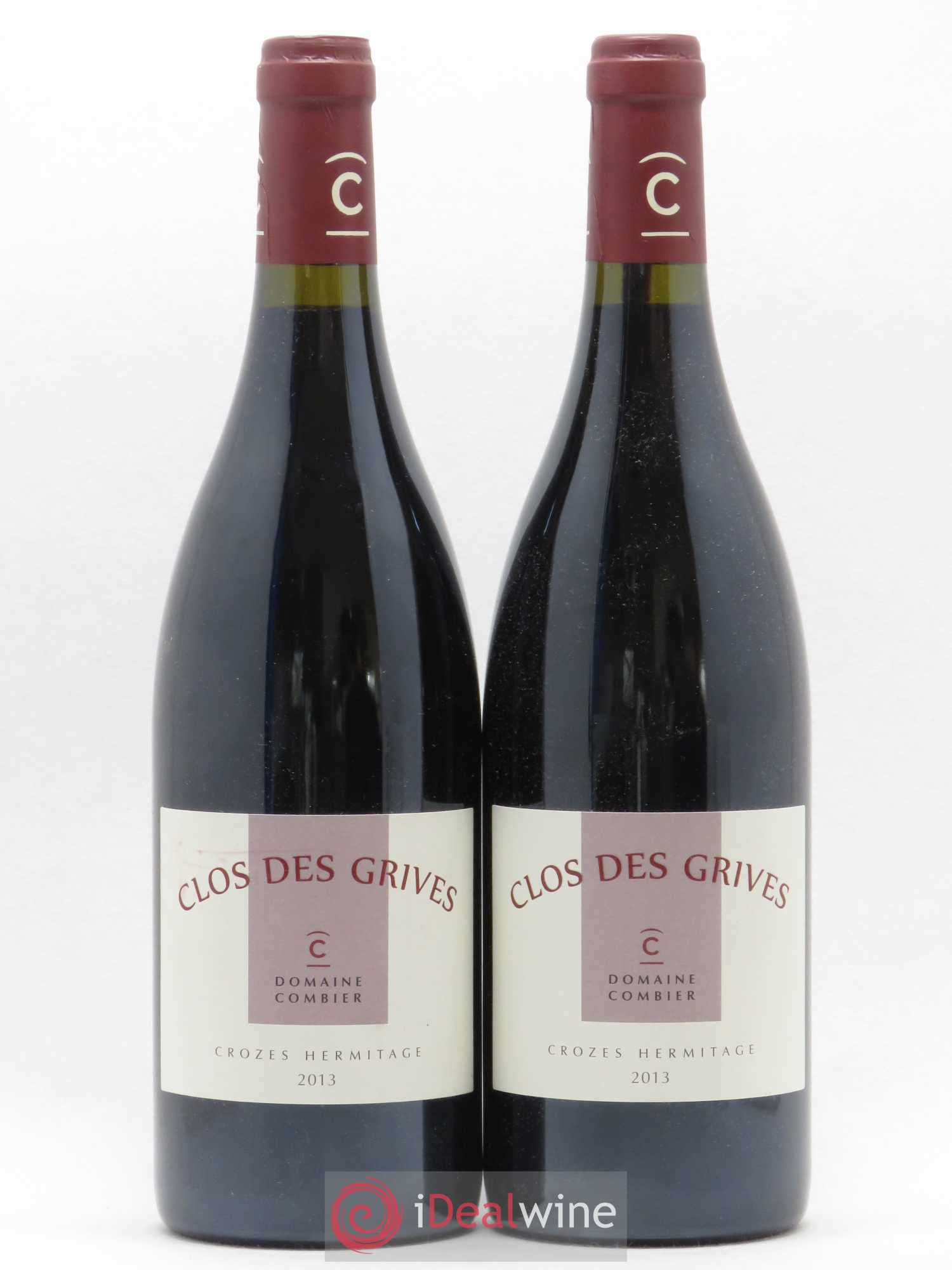 Crozes-Hermitage Clos des Grives Combier 2013 - Lot de 2 bouteilles - 0
