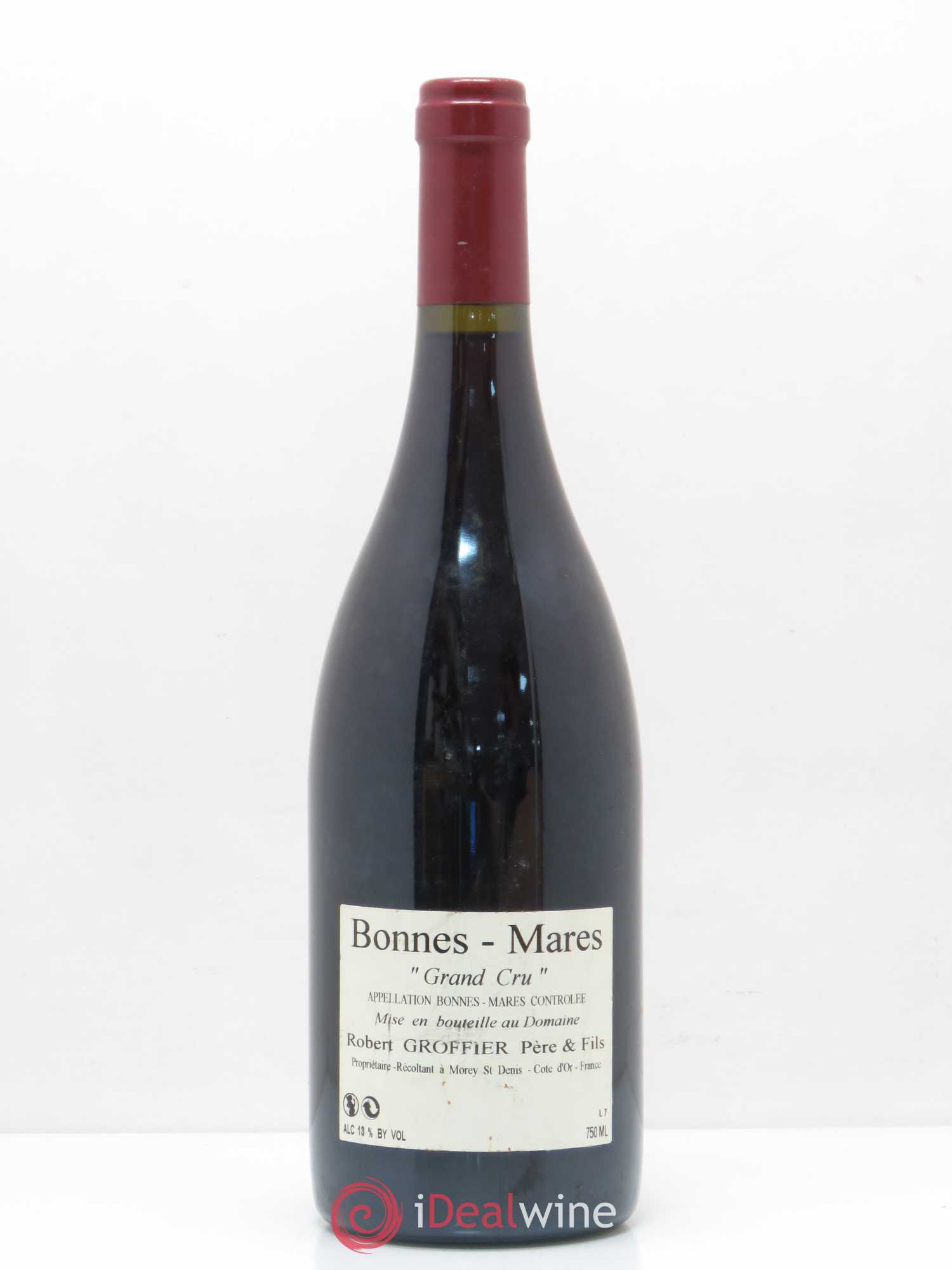 Bonnes-Mares Grand Cru Robert Groffier Père & Fils (Domaine) 2007 - Lot de 1 bouteille - 1
