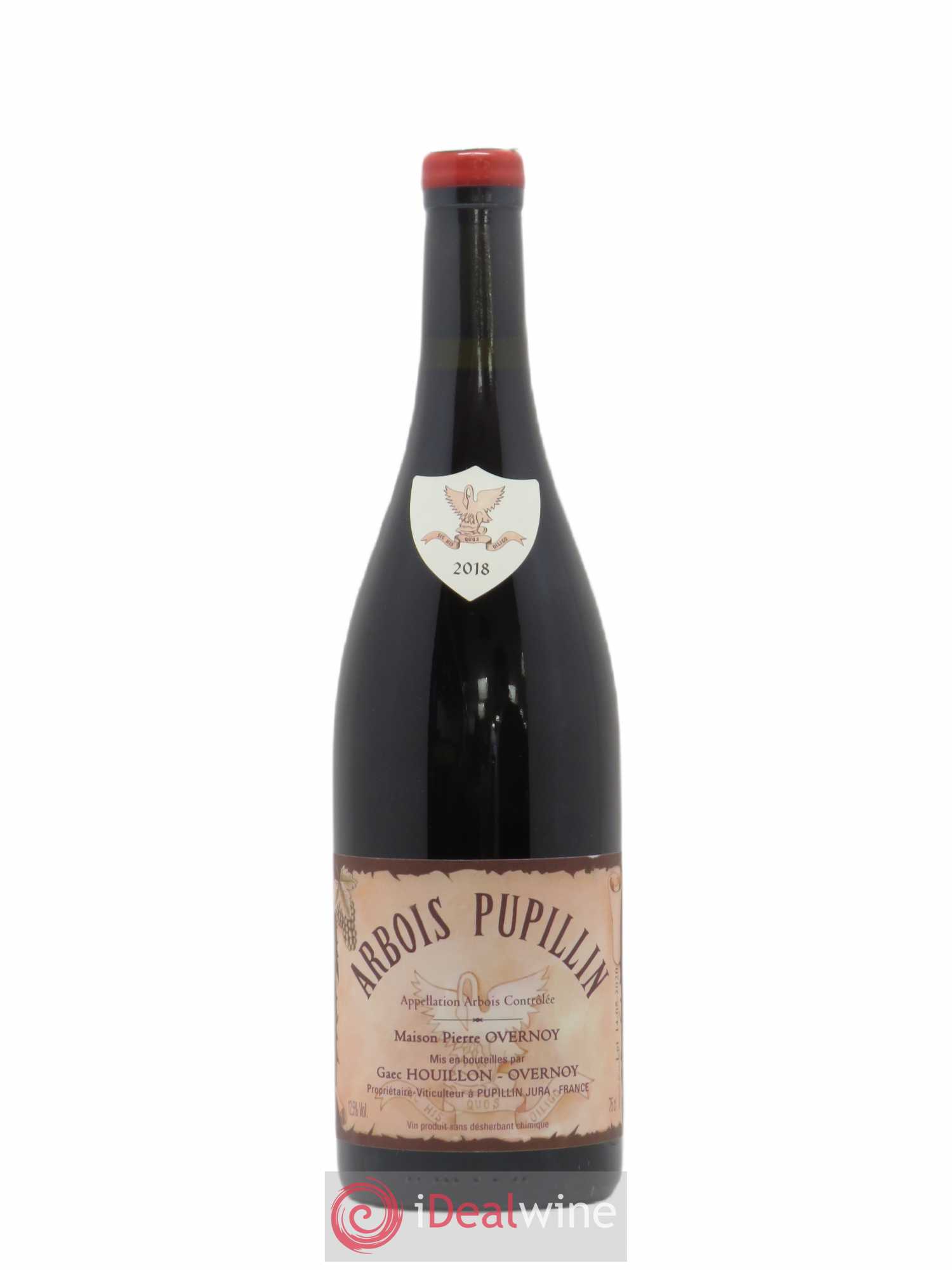 Arbois-Pupillin Poulsard (cire rouge) Overnoy-Houillon (Domaine) 2018 - Lot de 1 bouteille - 0
