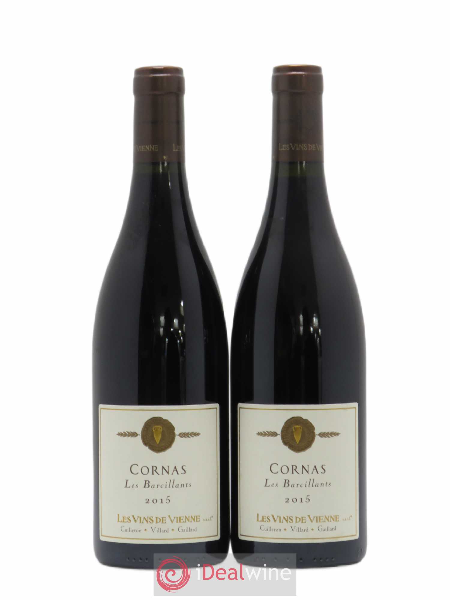 Cornas Barcillants Les Vins de Vienne 2015 - Posten von 2 Flaschen - 0