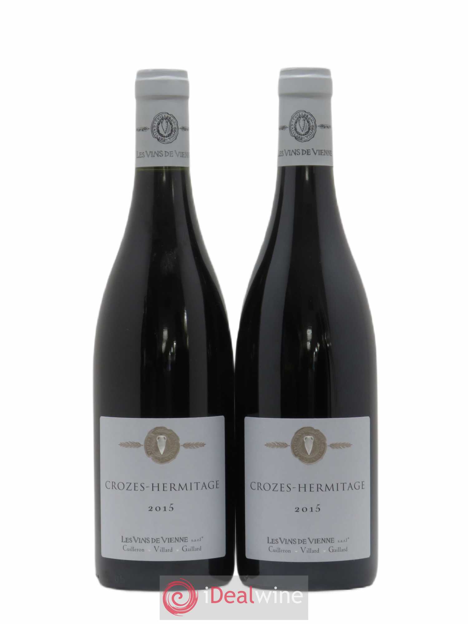 Crozes-Hermitage Les Vins de Vienne (sans prix de réserve) 2015 - Posten von 2 Flaschen - 0
