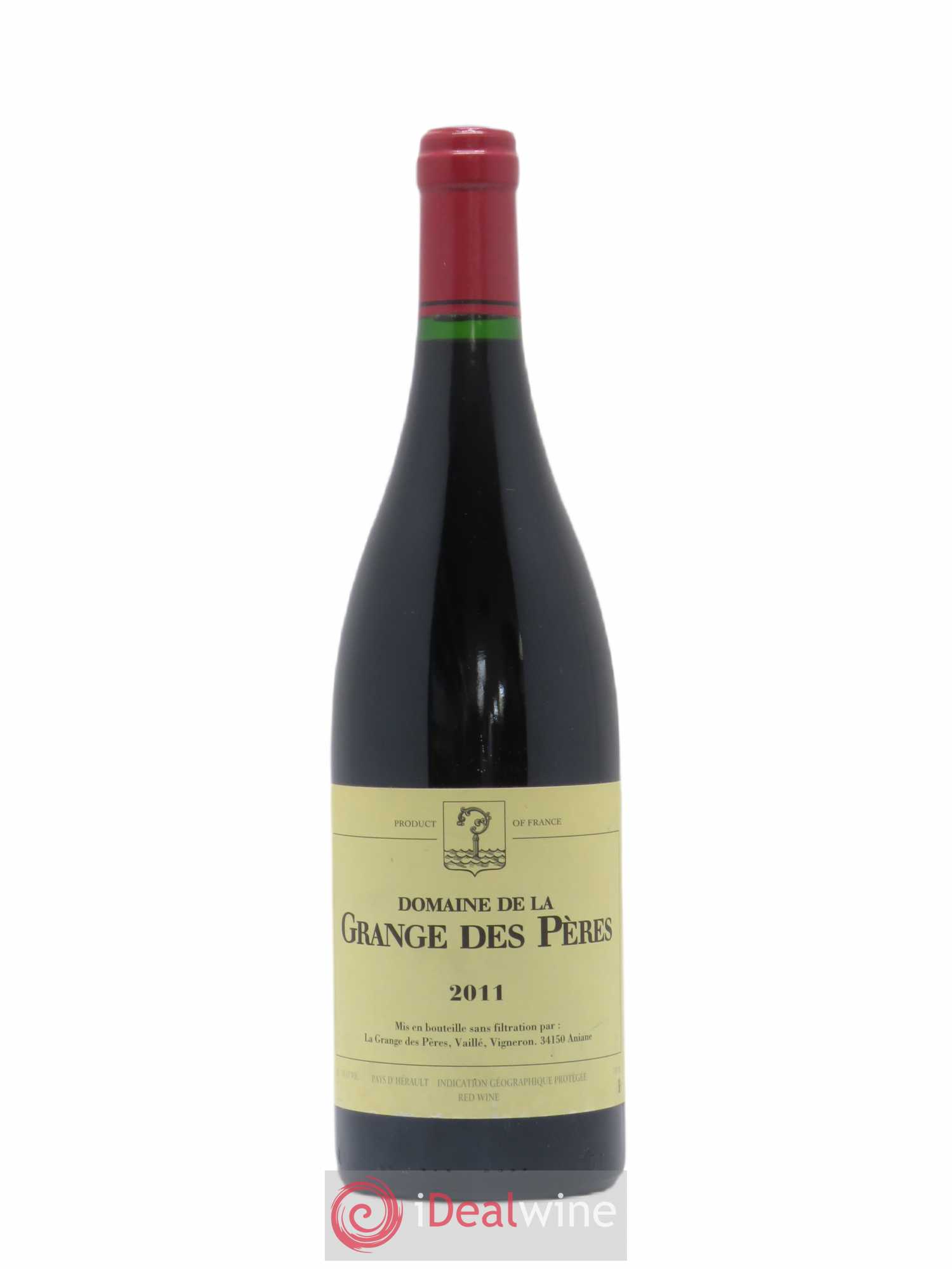 Pays d'Hérault Grange des Pères Laurent Vaillé 2011 - Lot de 1 bouteille - 0