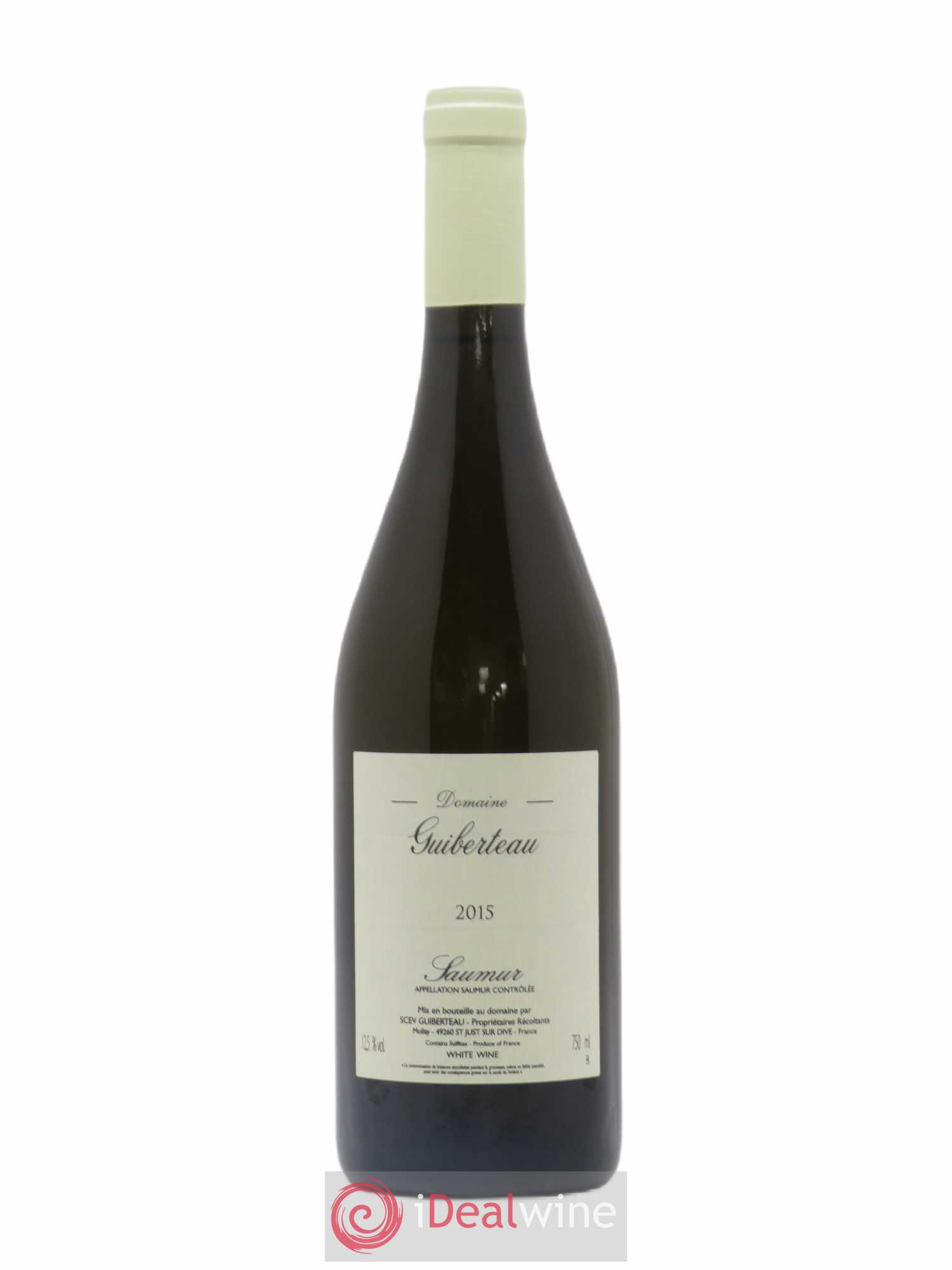 Saumur Domaine Guiberteau 2015 - Lot de 1 bouteille - 0