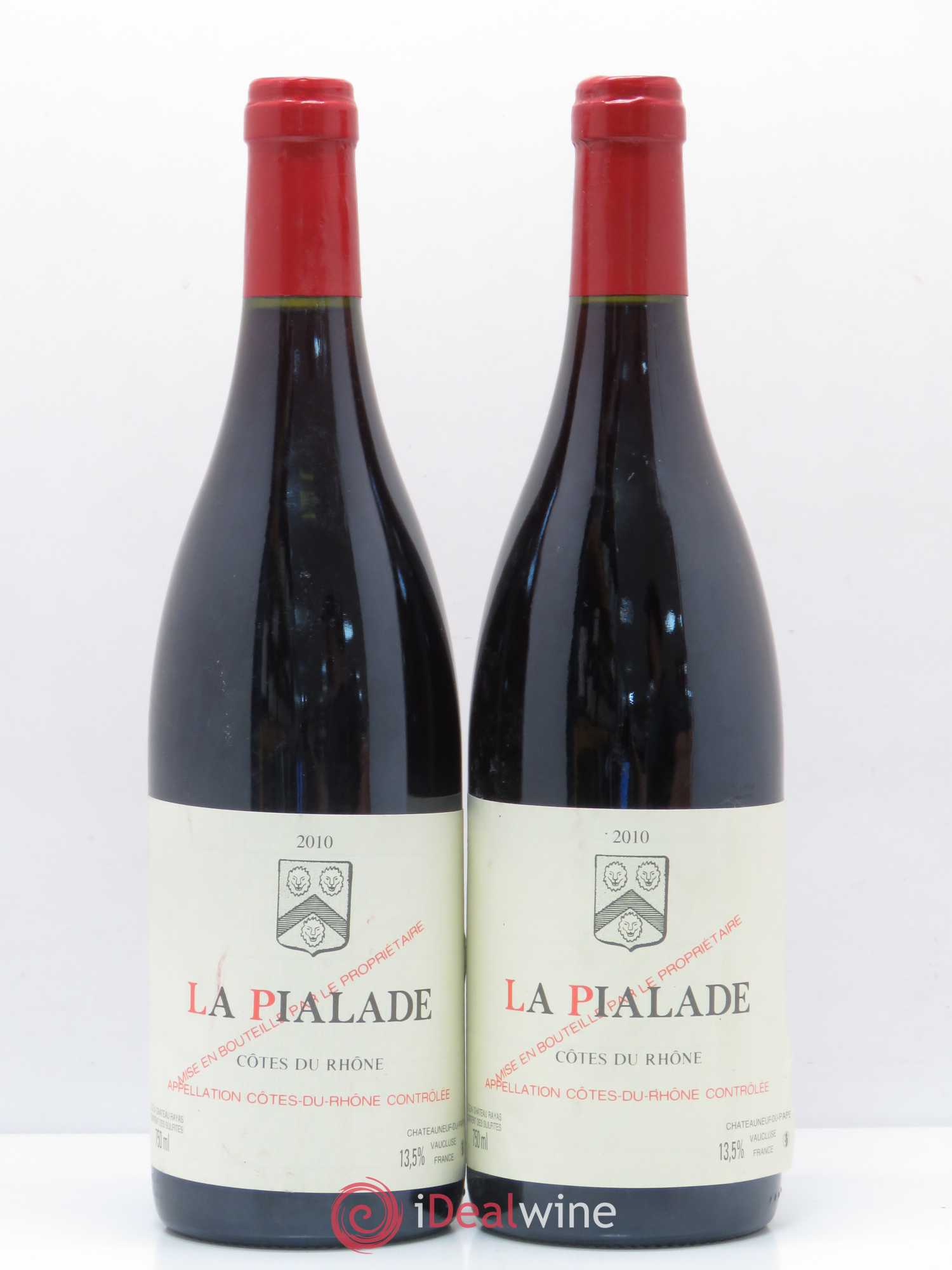 Côtes-du-Rhône La Pialade Emmanuel Reynaud 2010 - Lot de 2 bouteilles - 0