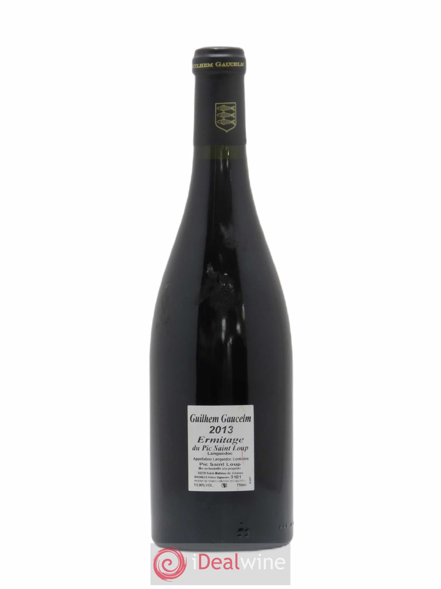 Pic Saint-Loup Héritage du Pic Saint-Loup (anciennement Ermitage) Guilhem Gaucelm 2013 - Lot de 1 bouteille - 1