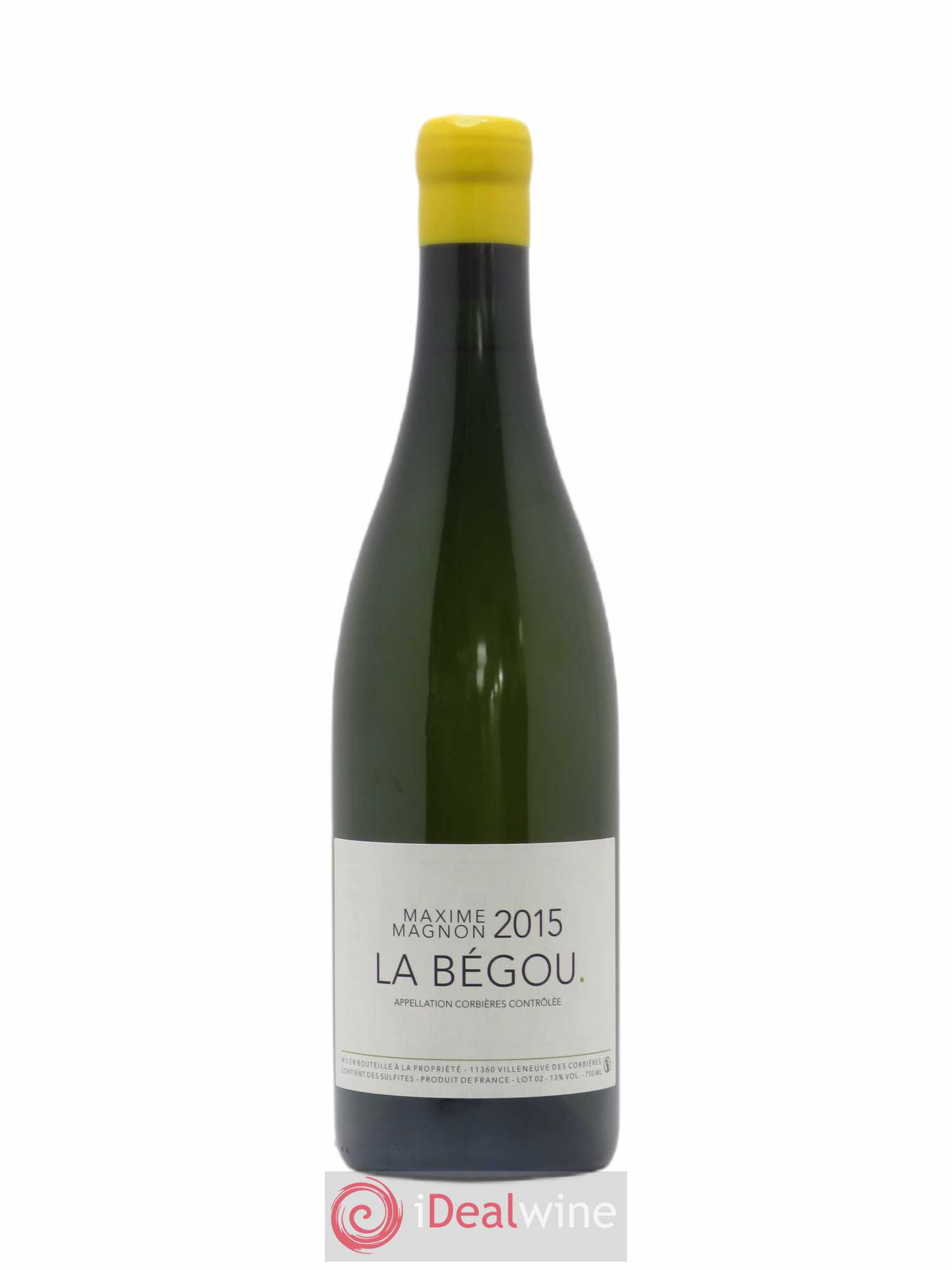 Corbières La Bégou Maxime Magnon 2015 - Lot de 1 bouteille - 0
