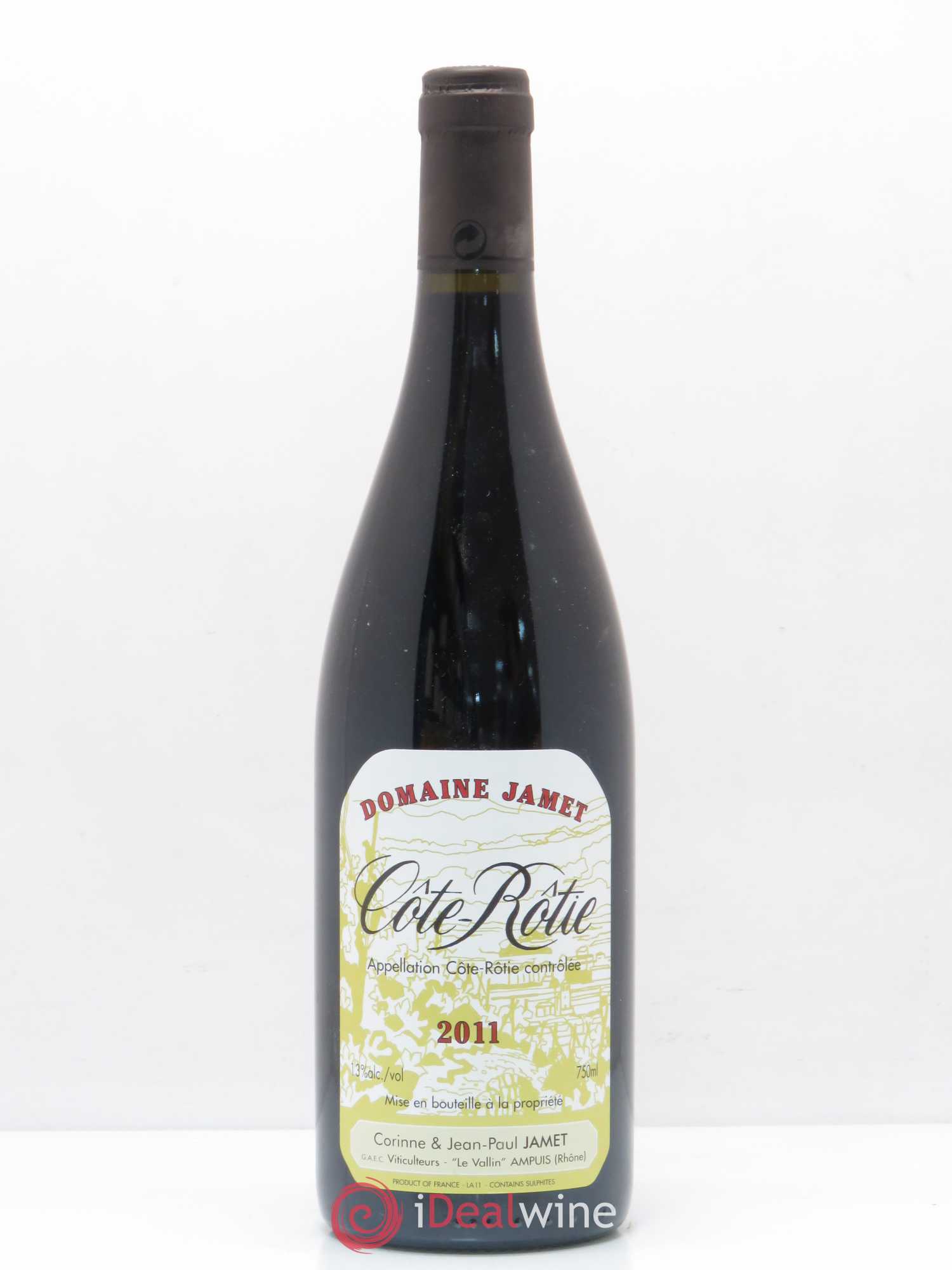 Côte-Rôtie Jamet (Domaine) 2011 - Lot de 1 bouteille - 0