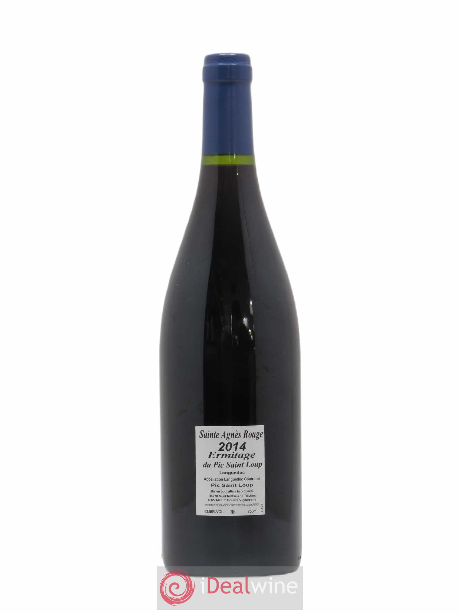 Pic Saint-Loup Héritage du Pic Saint-Loup (anciennement Ermitage) Cuvée Sainte Agnès 2014 - Lot de 1 bouteille - 1