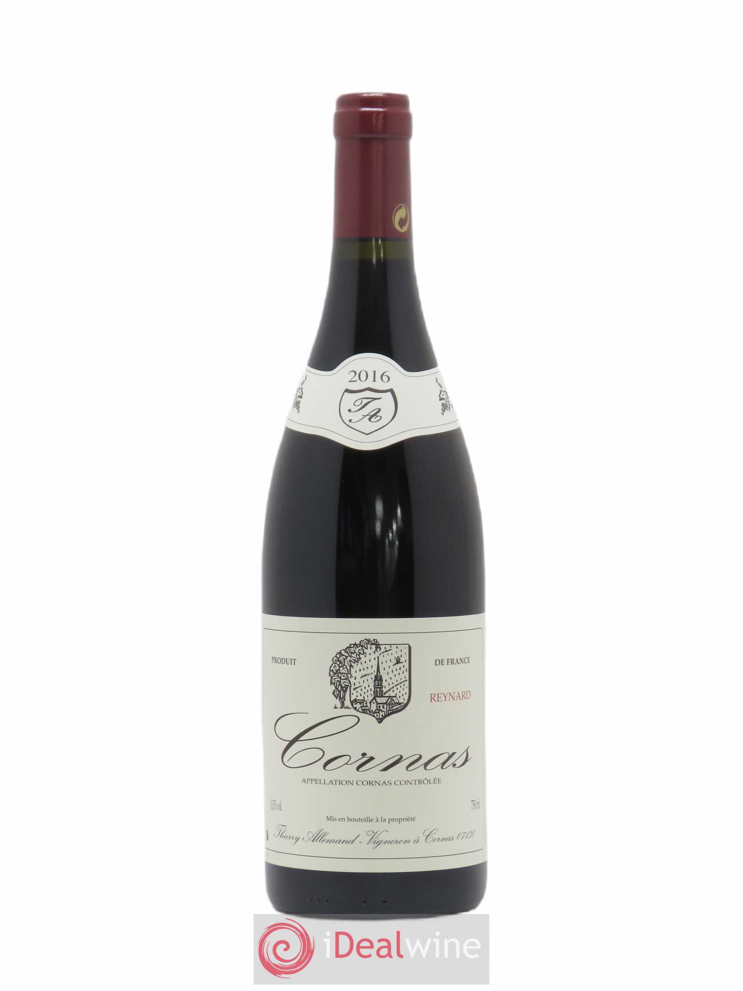 Cornas Reynard Thierry Allemand 2016 - Lot de 1 bouteille - 0