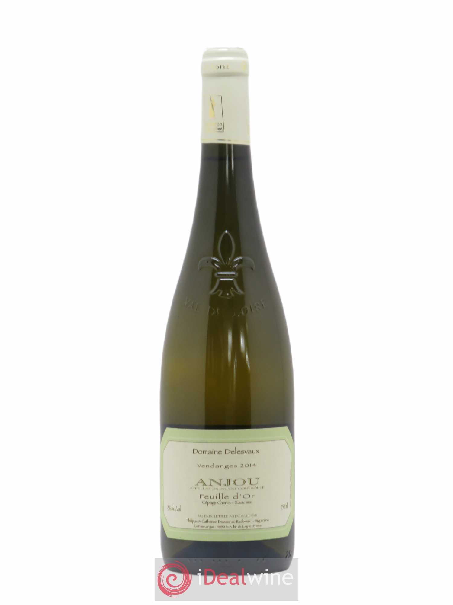 Anjou Delesvaux Feuille d'Or 2014 - Posten von 1 Flasche - 0