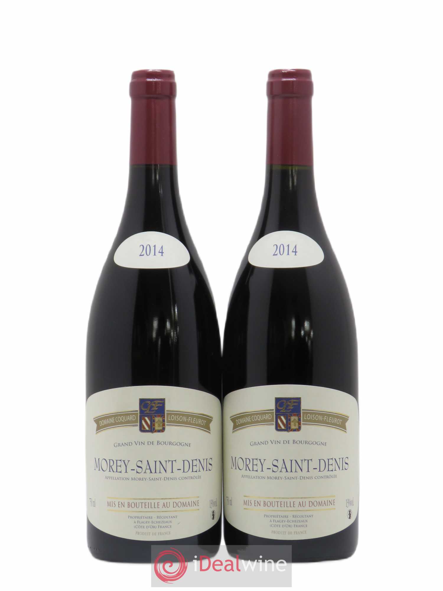 Morey-Saint-Denis Coquard Loison Fleurot 2014 - Lot de 2 bouteilles - 0
