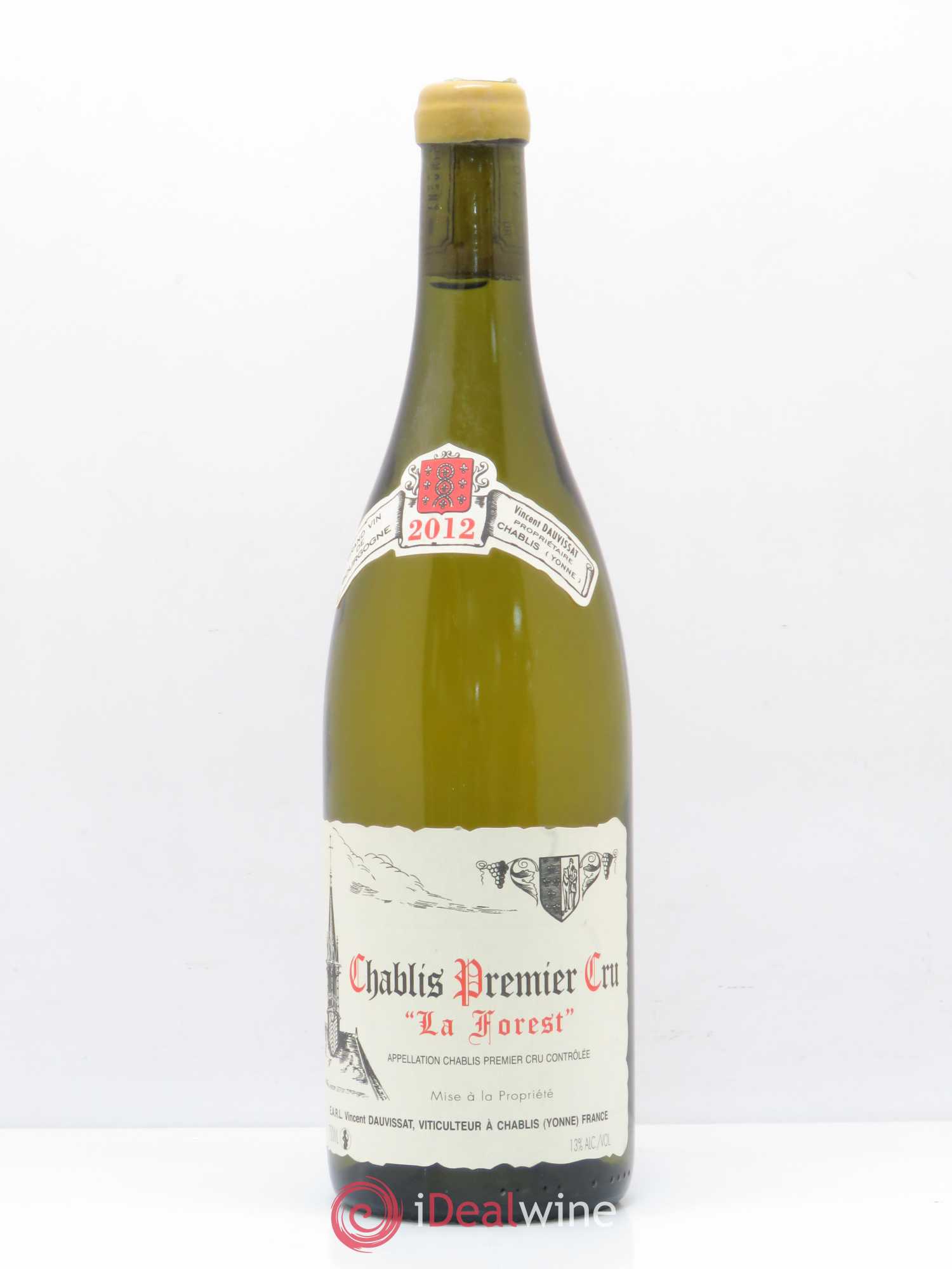 Chablis 1er Cru La Forest Vincent Dauvissat (Domaine) 2012 - Lot de 1 bouteille - 0