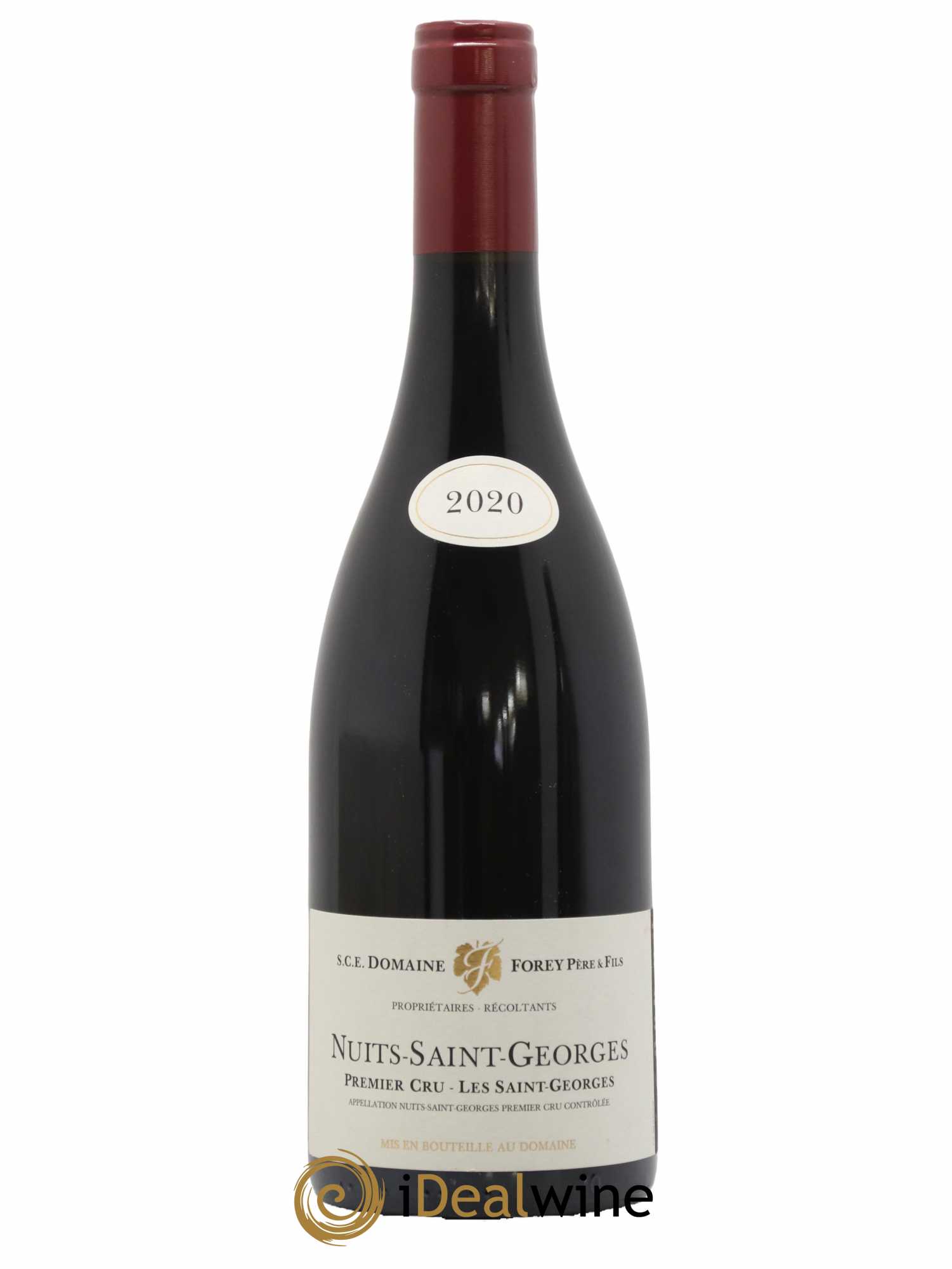 Nuits-Saint-Georges 1er Cru Les Saint-Georges Forey Père et Fils (Domaine) 2020 - Lot de 1 bouteille - 0