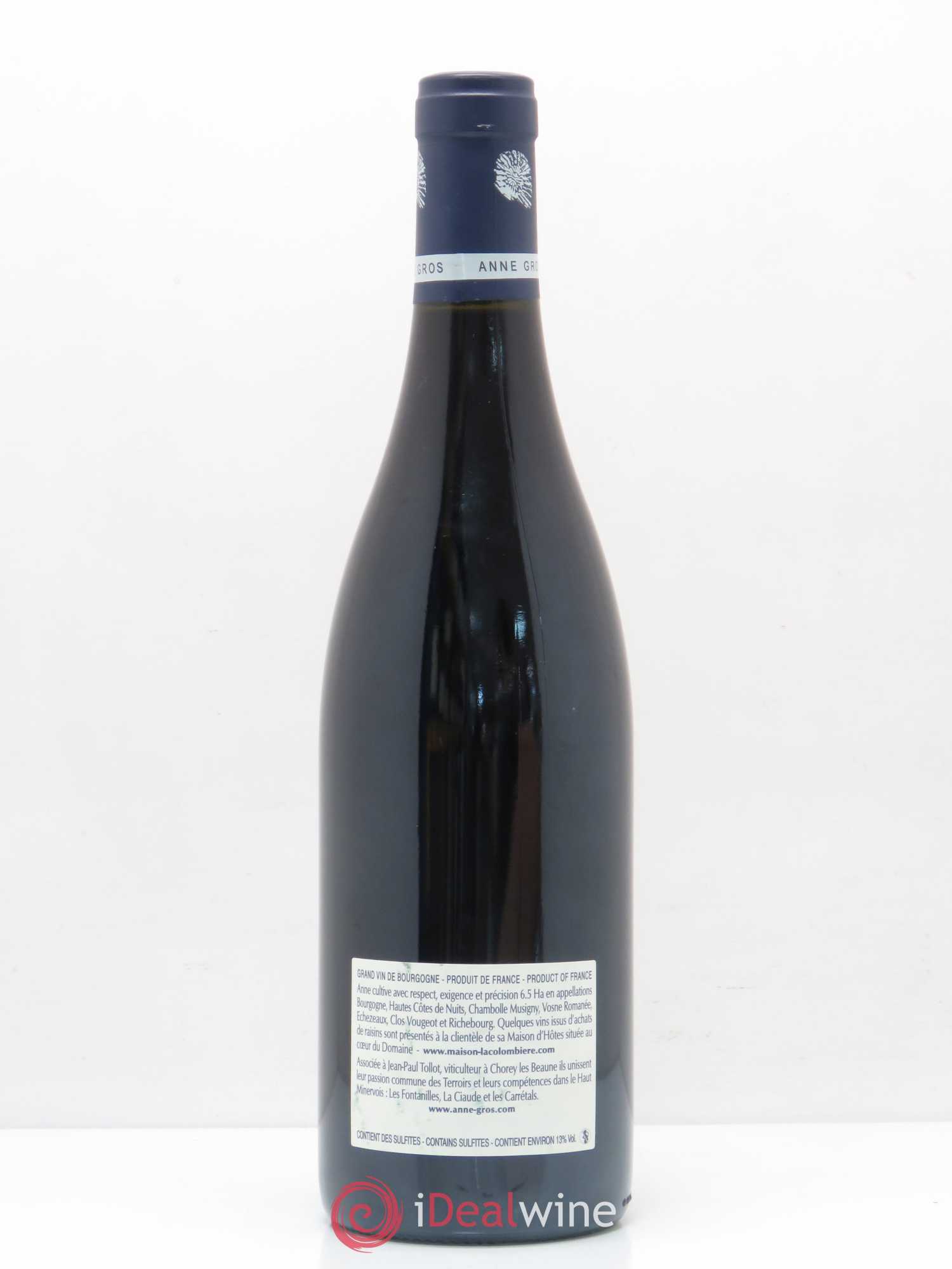 Clos de Vougeot Grand Cru Le Grand Maupertui Anne Gros 2012 - Posten von 1 Flasche - 1