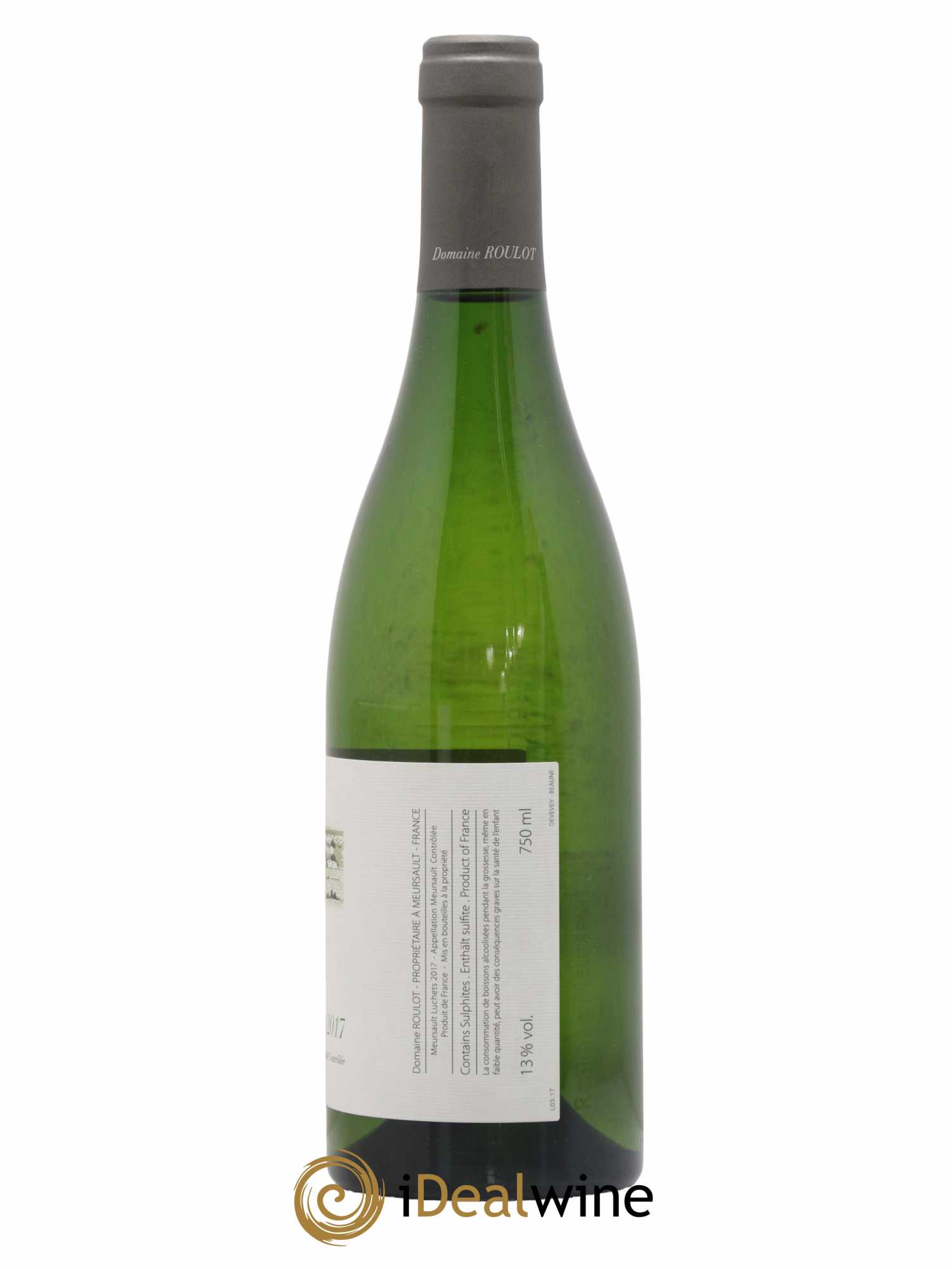 Meursault Luchets Roulot (Domaine) 2017 - Lot de 1 bouteille - 1
