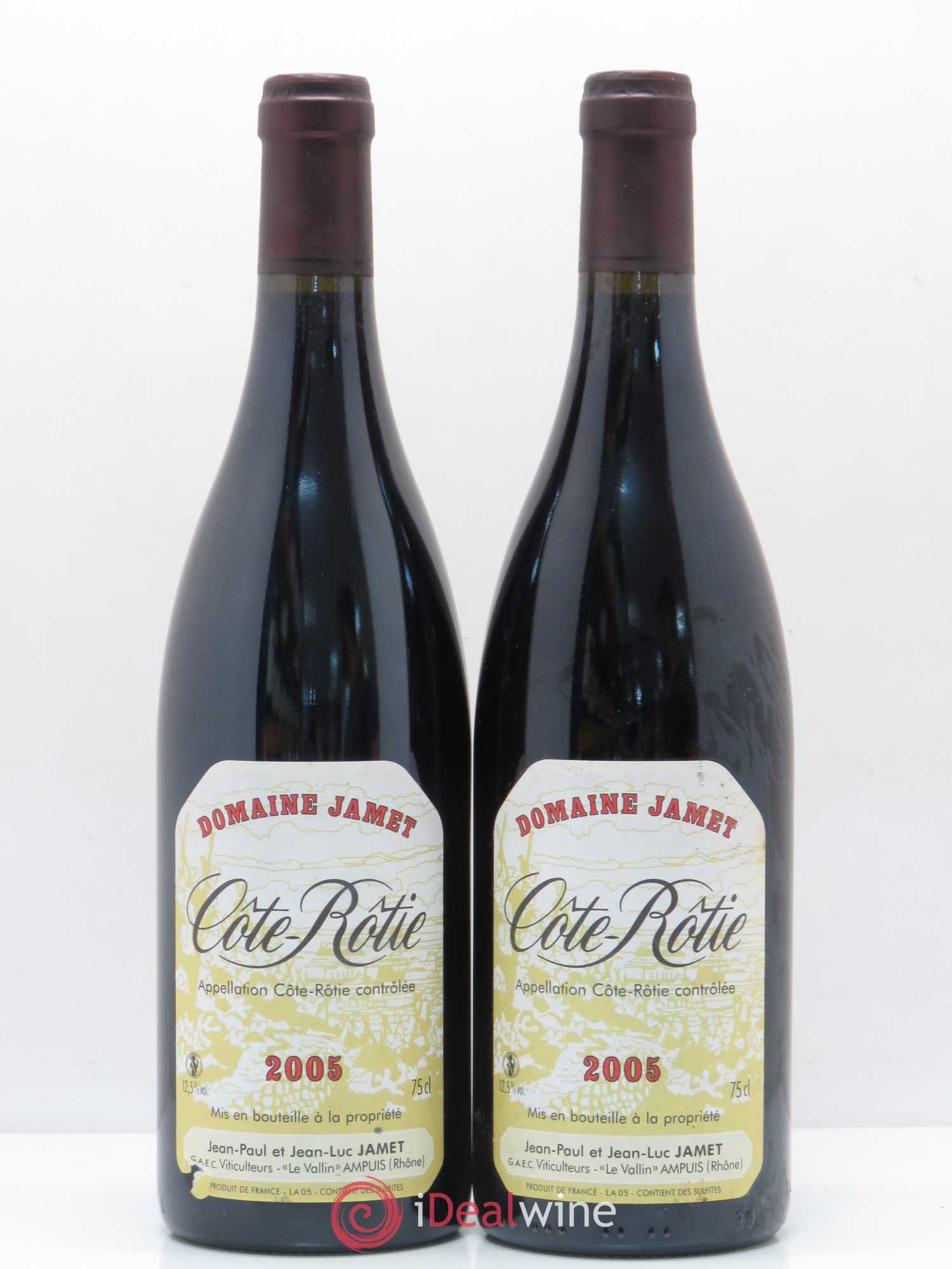 Côte-Rôtie Jamet (Domaine) 2005 - Lot de 2 bouteilles - 0