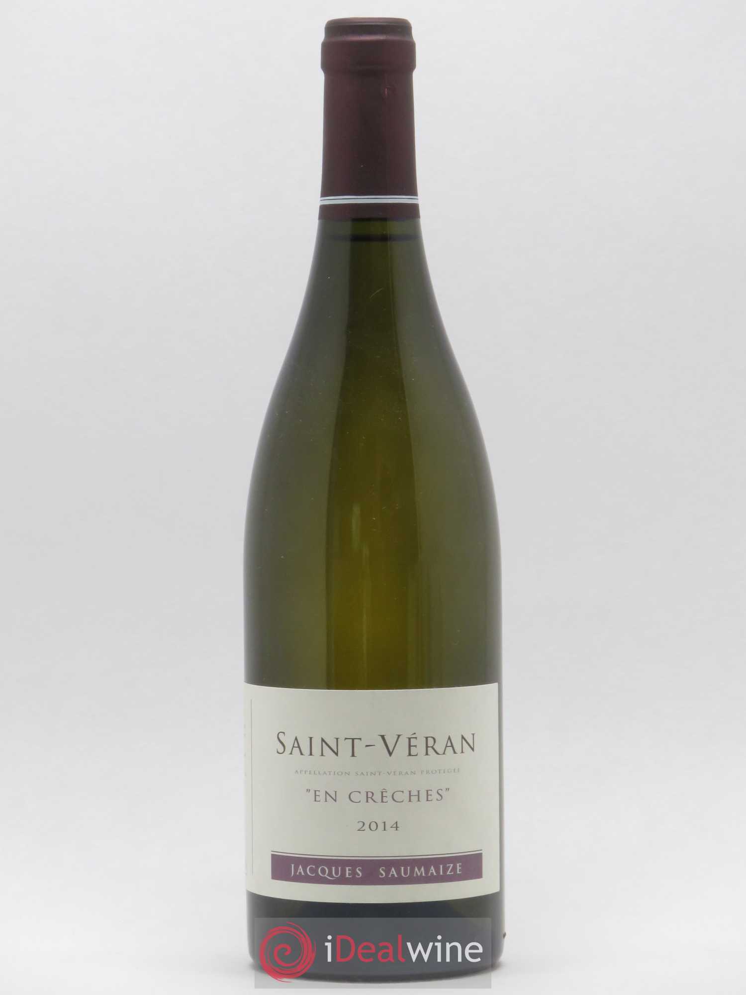Saint-Véran En crèches Jacques et Nathalie Saumaize 2014 - Lot de 1 bouteille - 0
