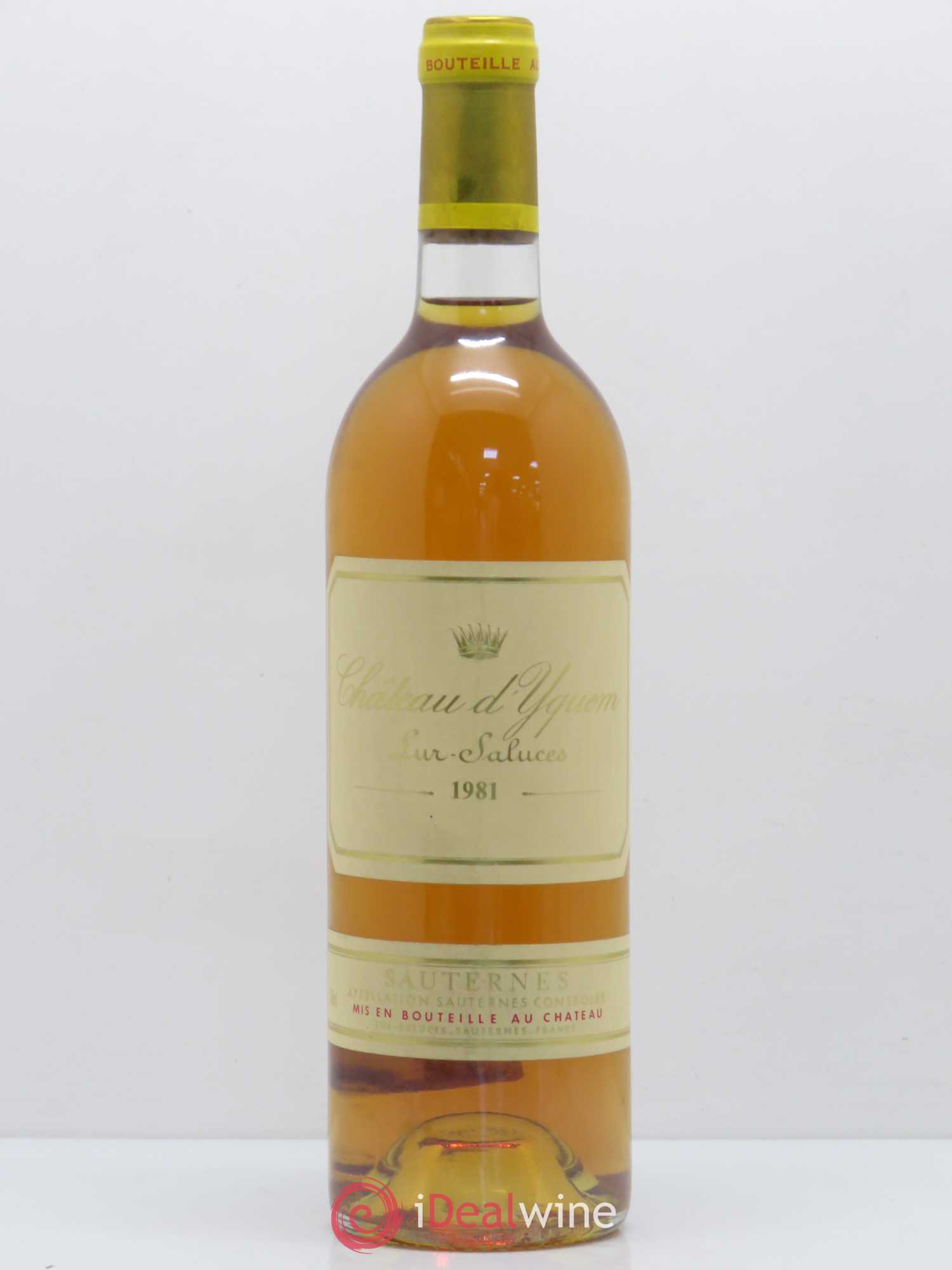 Château d' Yquem 1er Cru Classé Supérieur 1981 - Lotto di 1 bottiglia - 0