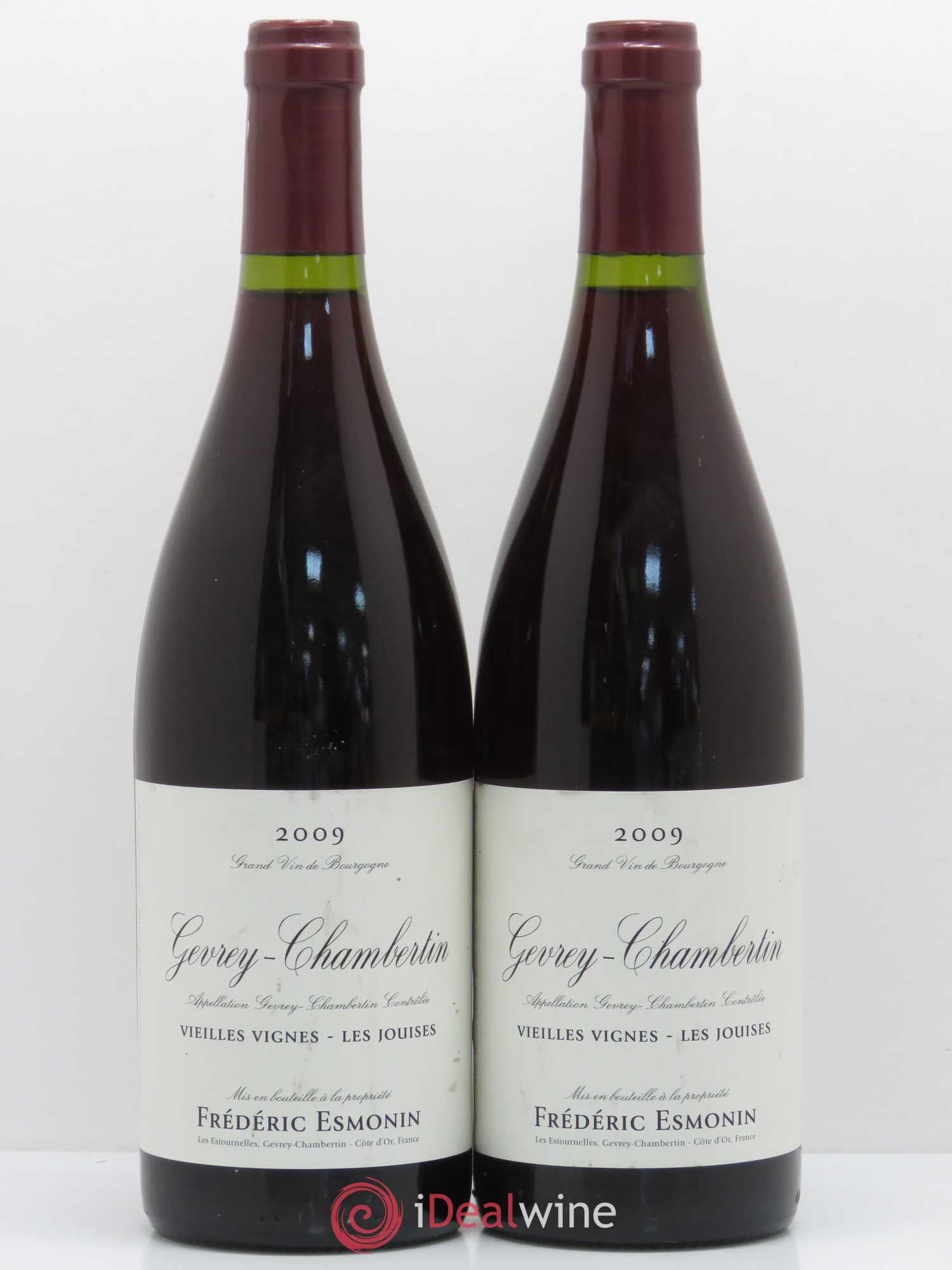 Gevrey-Chambertin Vieilles Vignes - Les Jouises - Frederic Esmonin 2009 - Posten von 2 Flaschen - 0