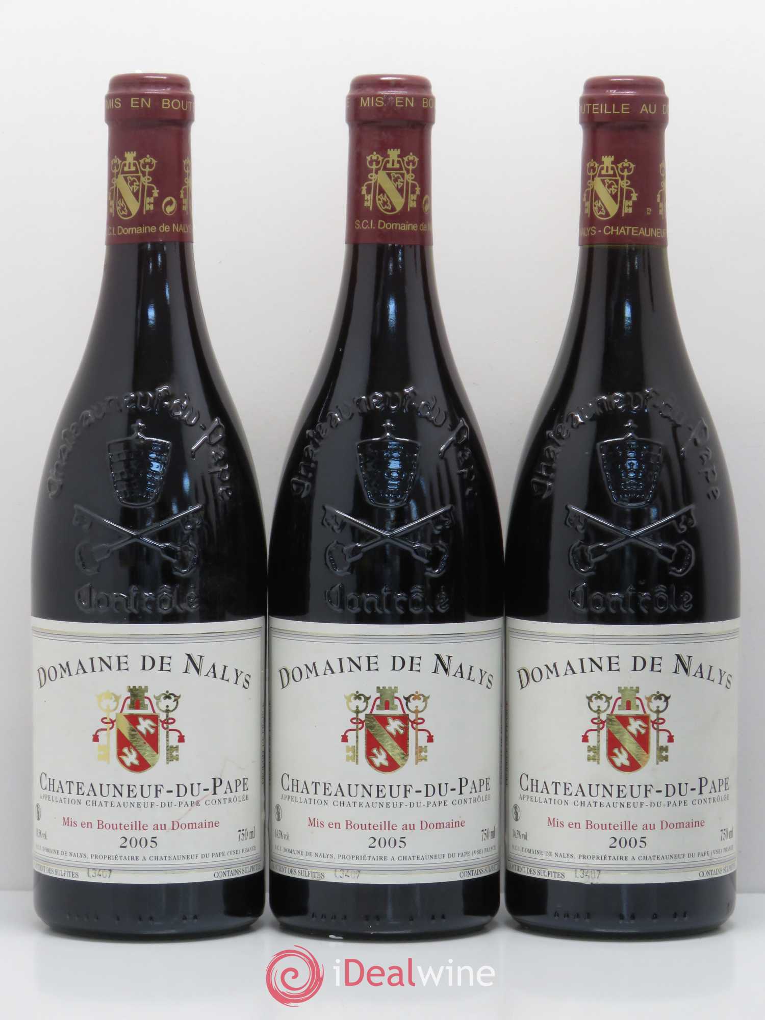 Châteauneuf-du-Pape Château de Nalys 2005 - Lot de 6 bouteilles - 1