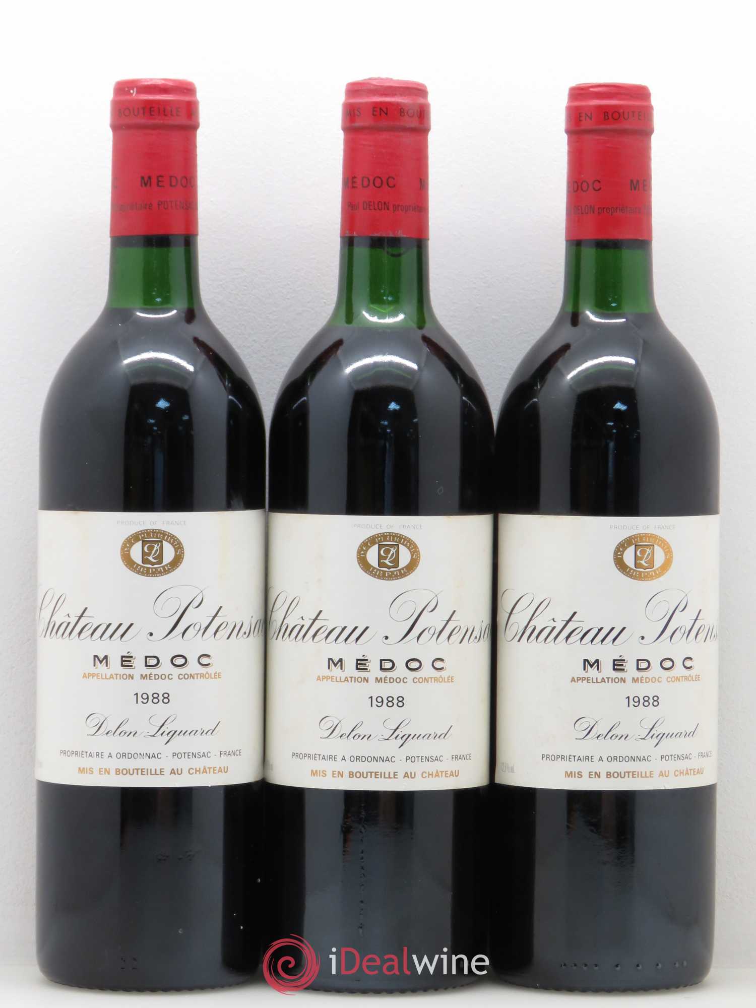 Château Potensac (sans prix de réserve) 1988 - Lot de 12 bouteilles - 2