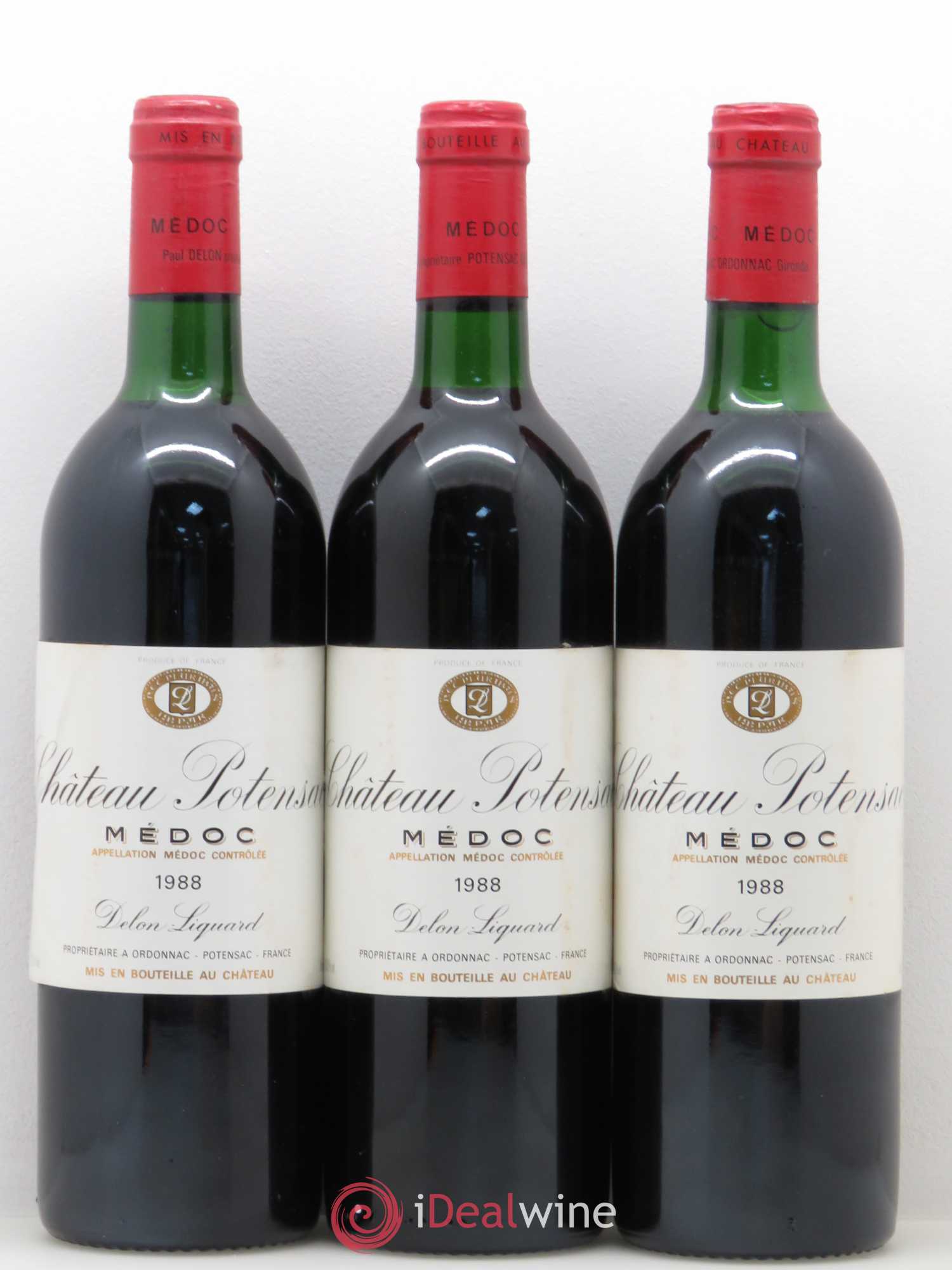 Château Potensac (sans prix de réserve) 1988 - Lot de 12 bouteilles - 3
