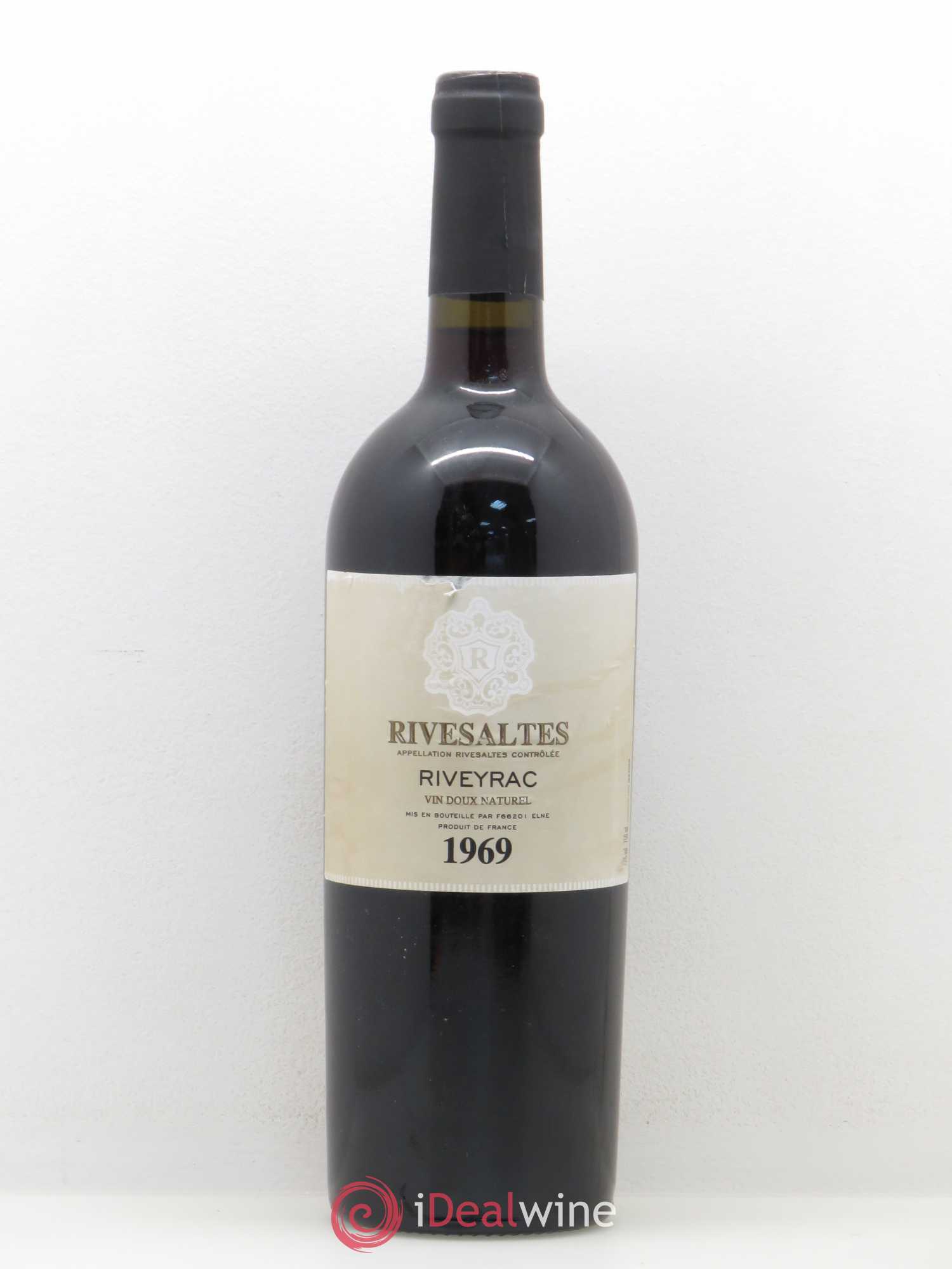 Rivesaltes Riveyrac (Domaine) (senza prezzo di riserva) 1969 - Lotto di 1 bottiglia - 0