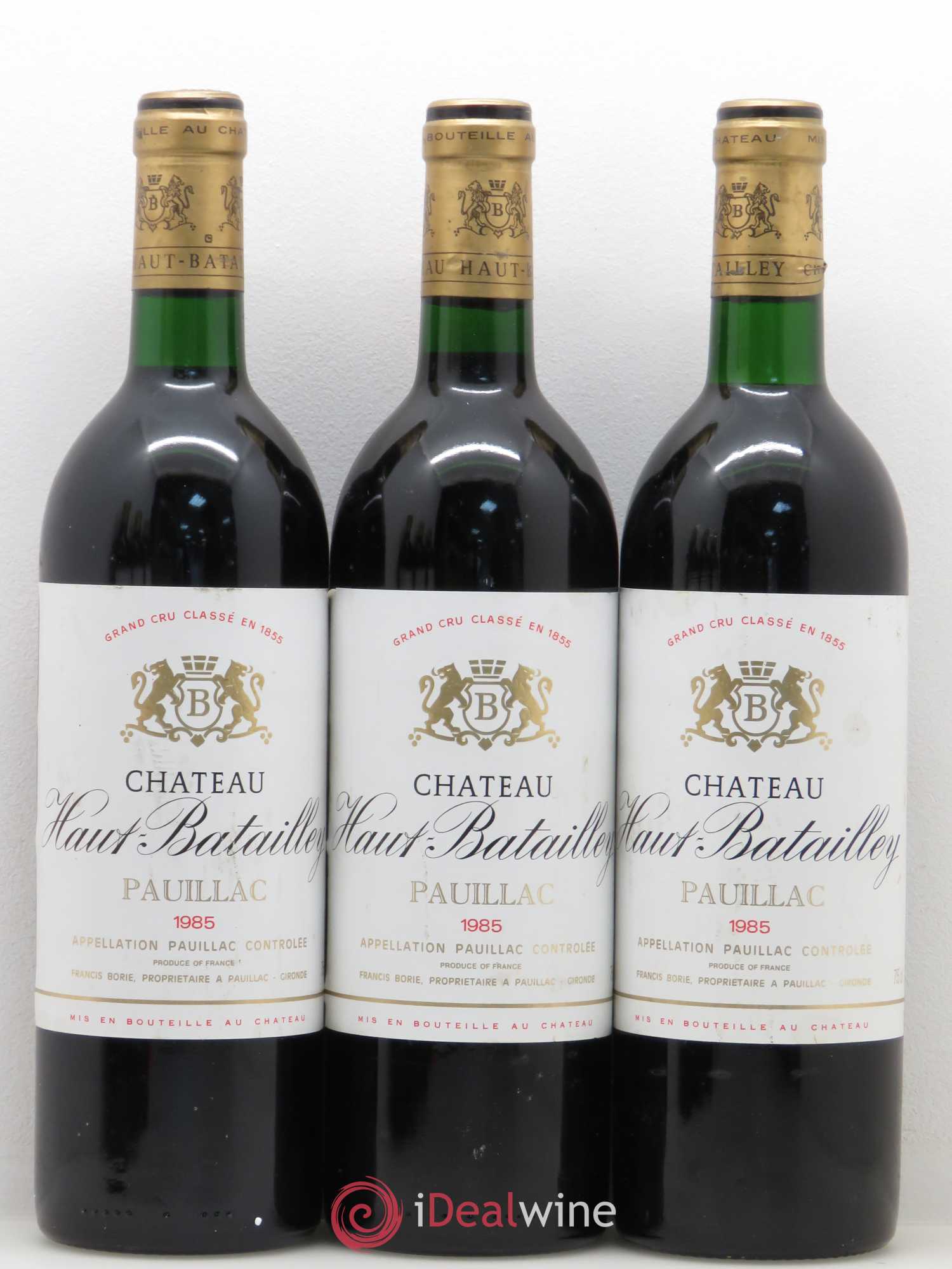 Château Haut Batailley 5ème Grand Cru Classé (sans prix de réserve) 1985 - Lot de 6 bouteilles - 1