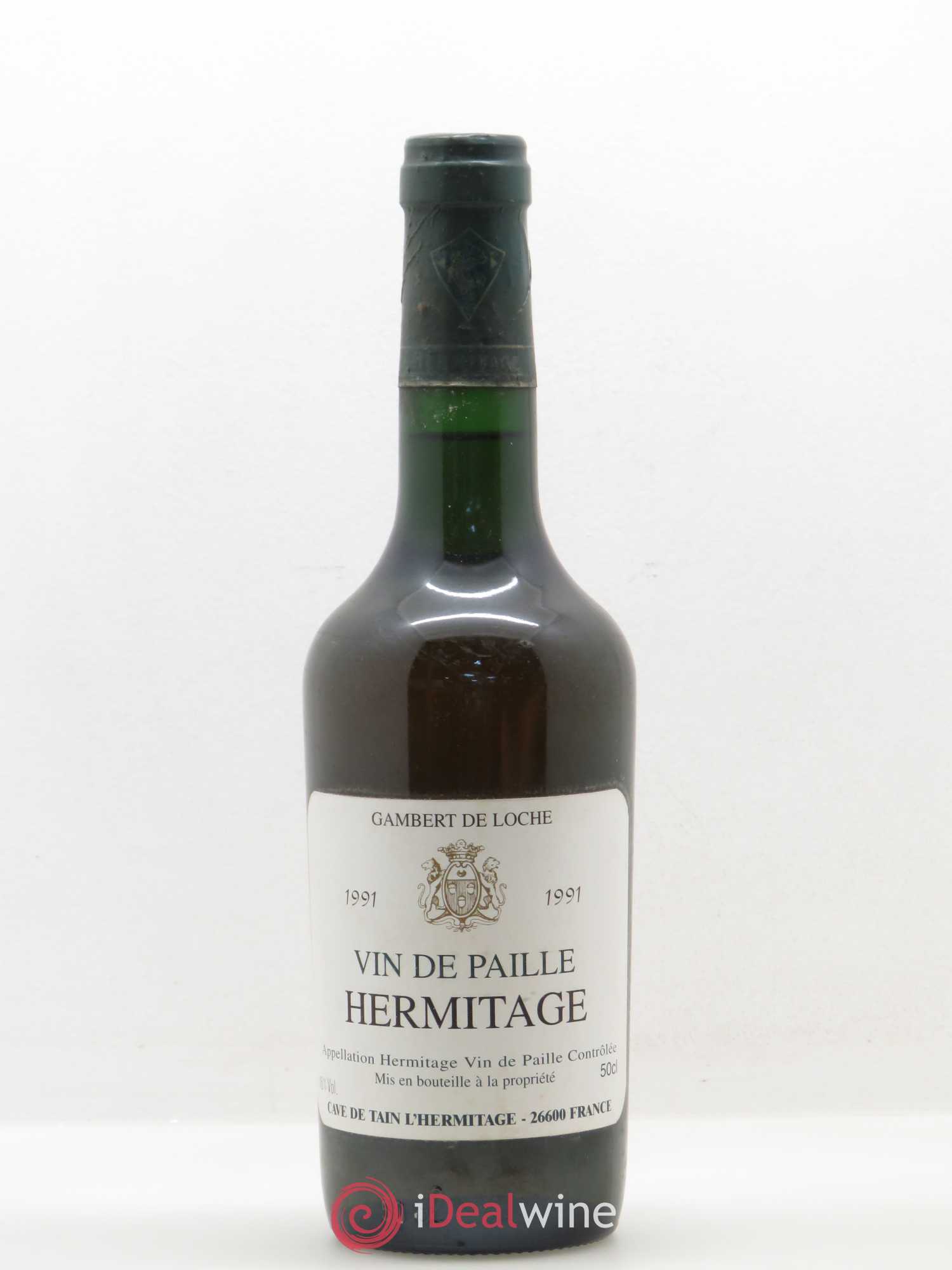 Hermitage Vin de Paille Cave De Tain L'Hermitage Gambert de Loche 1991 - Posten von 1 Demi-Flasche - 0